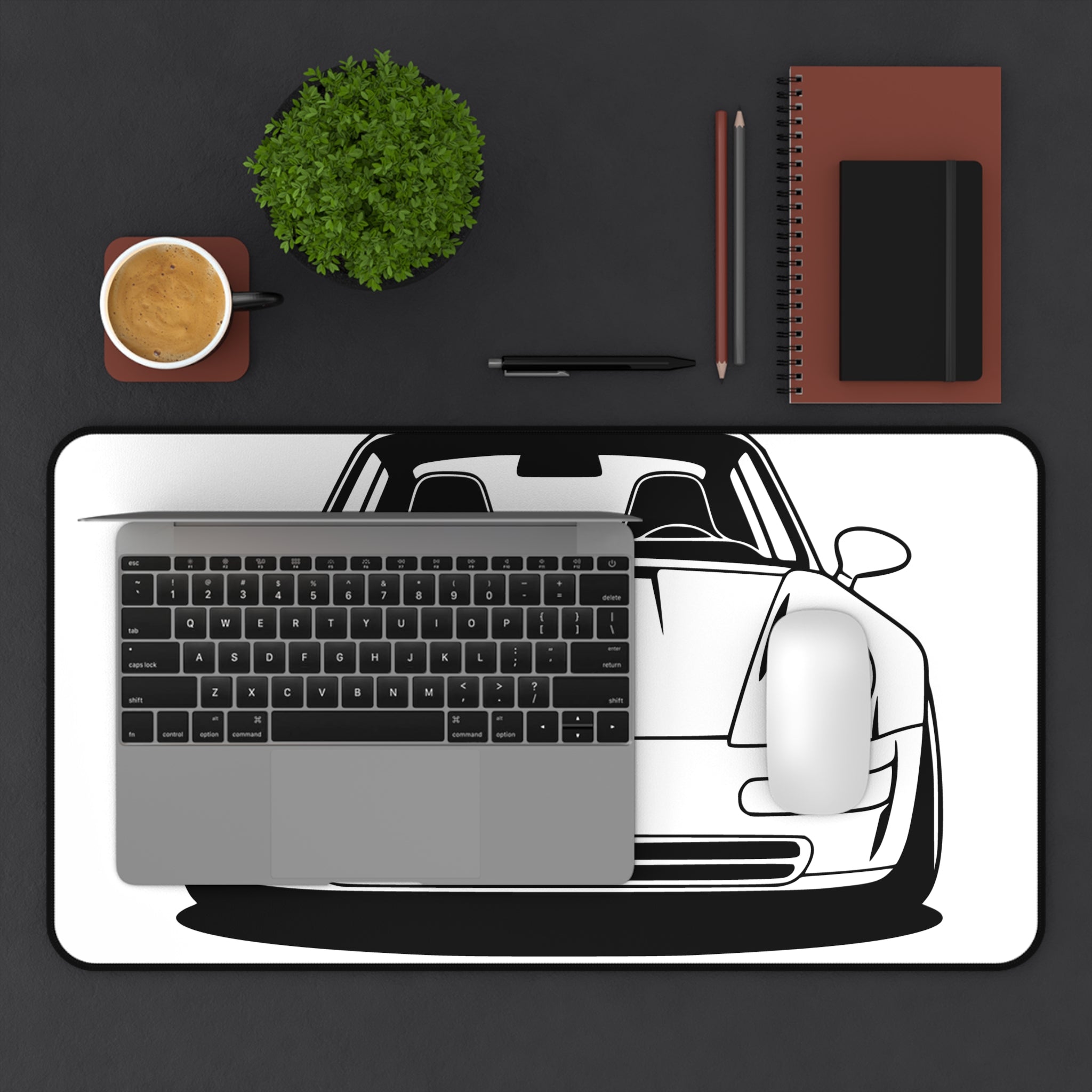 Porsche 964 Singer Desk Mat