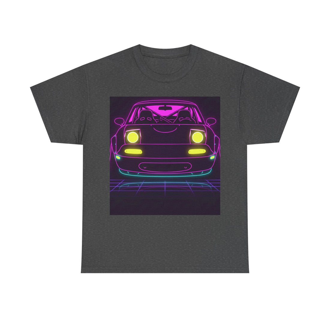 Mazda Miata NA (1989-97) Neon Synthwave Unisex Tee