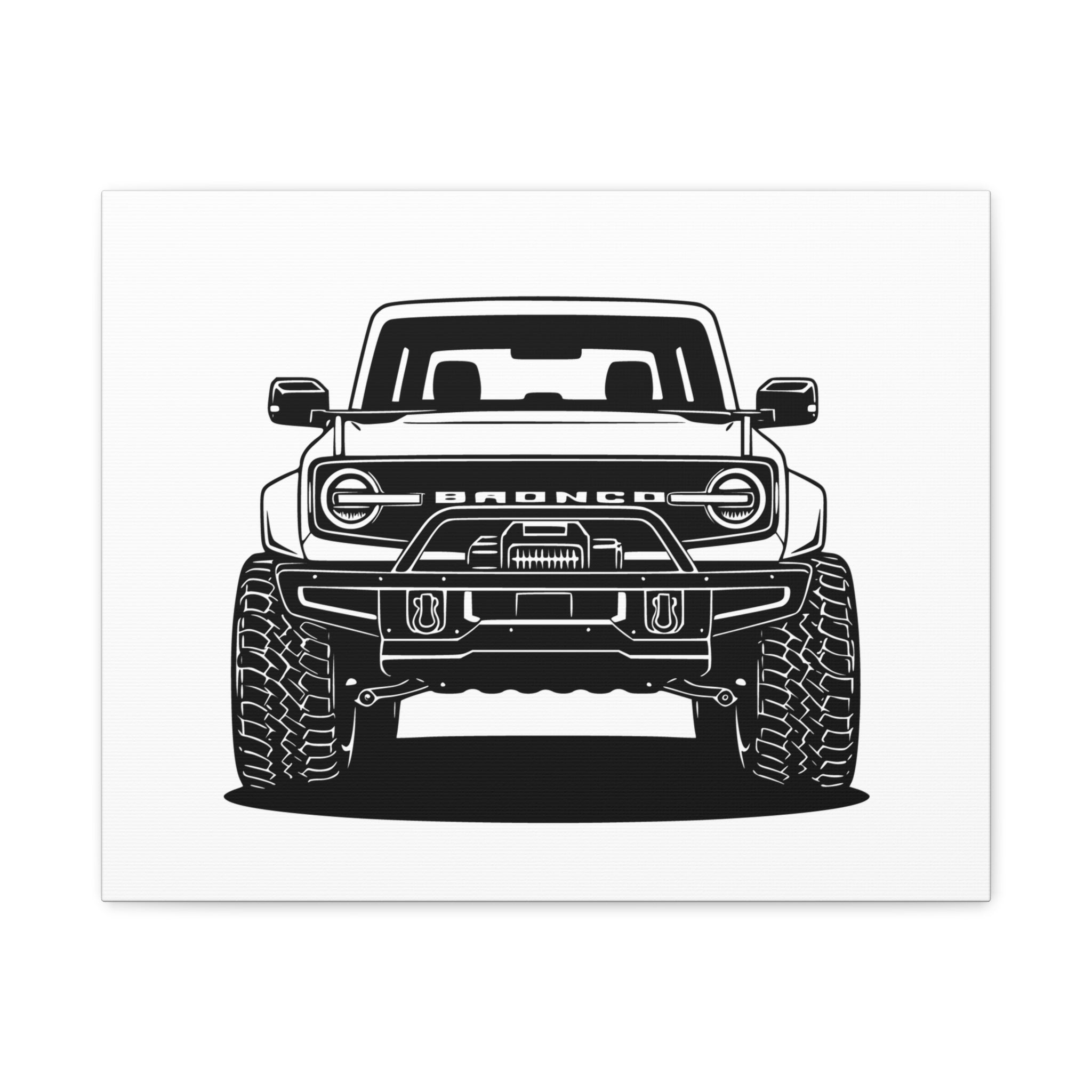 Ford Bronco (2021+) Canvas Wall Art