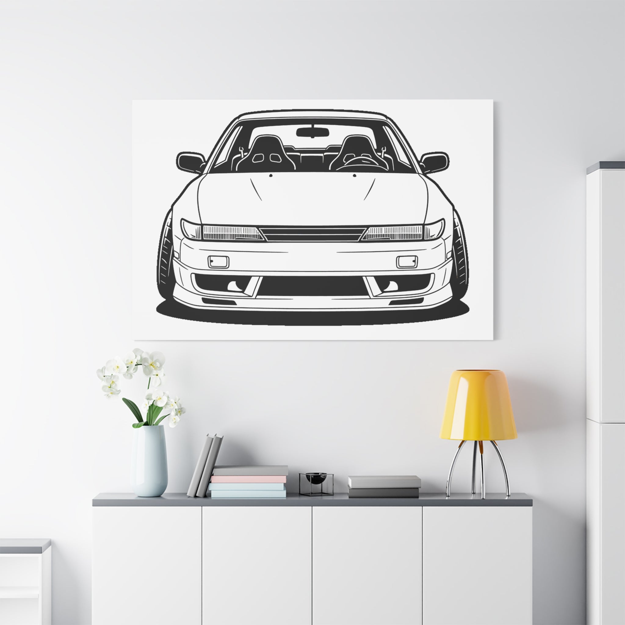 Nissan Silvia S13 Canvas Wall Art