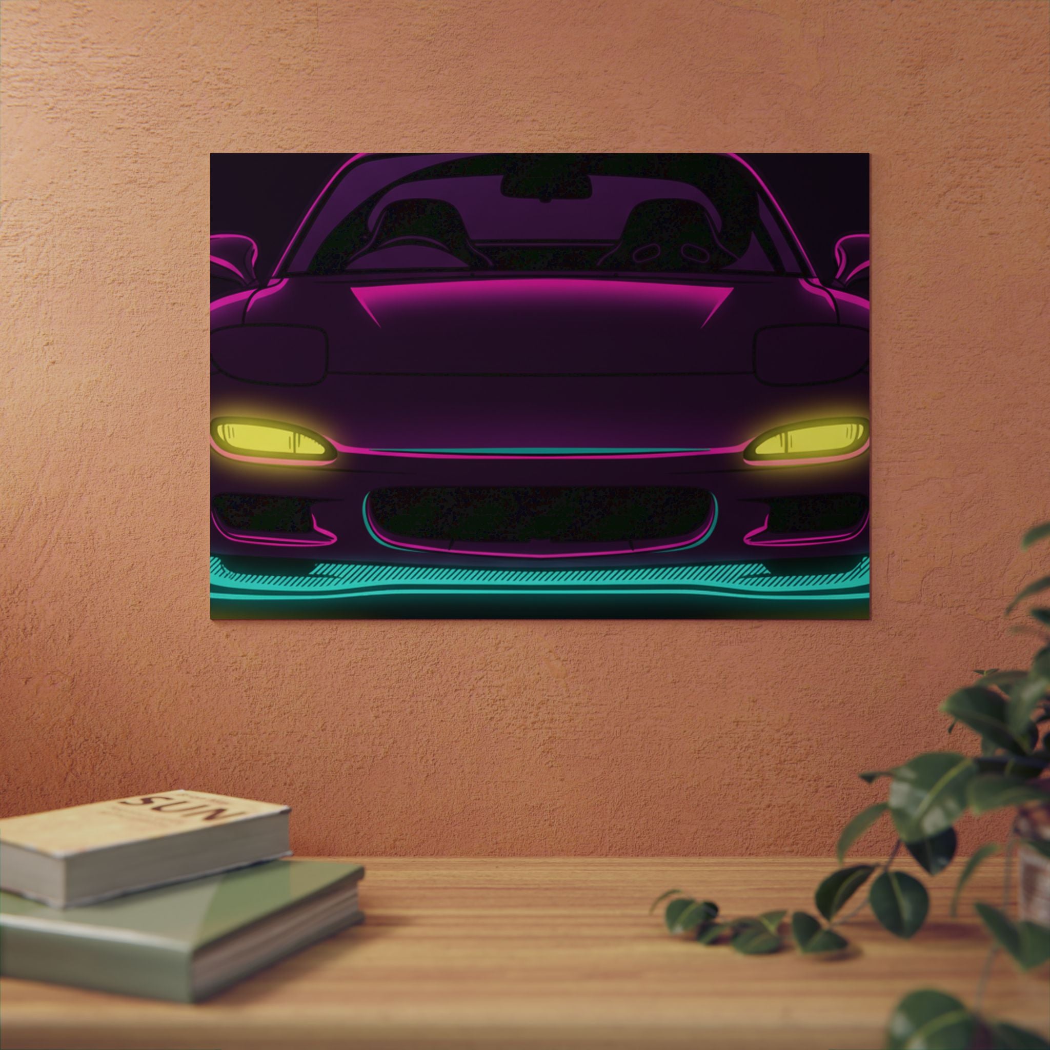 Mazda RX-7 FD Metal Wall Sign