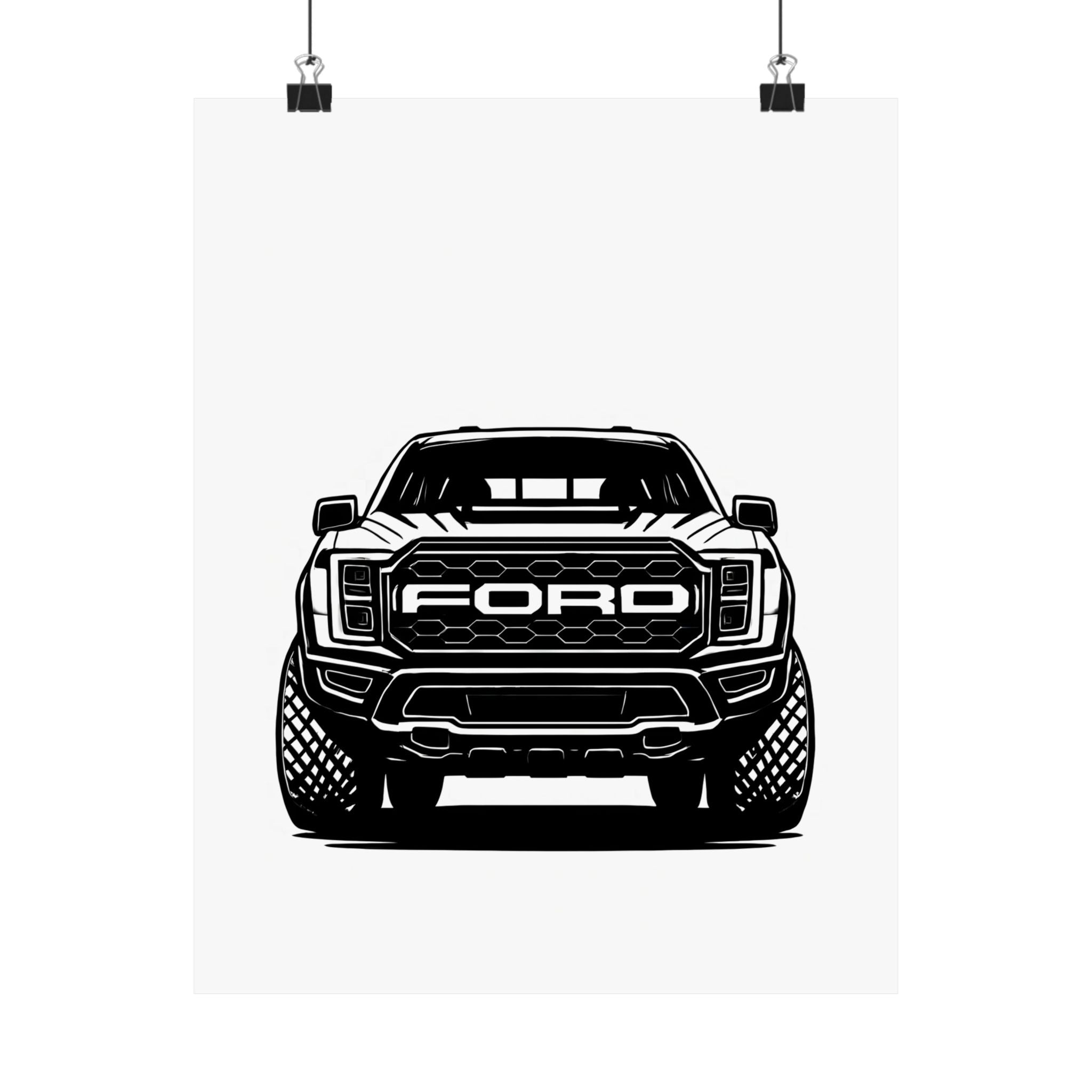 Ford F150 Raptor Gen 3 Print