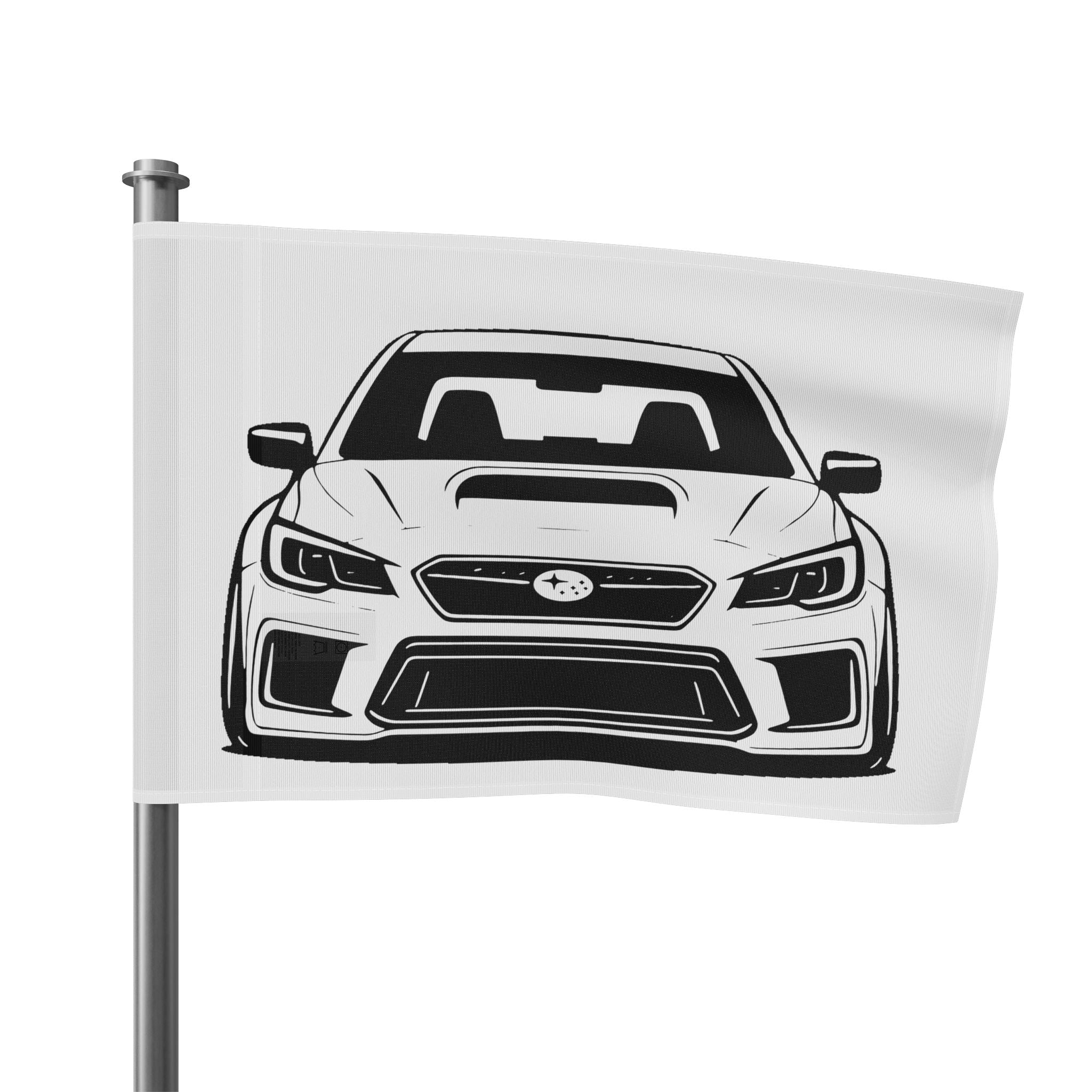 Subaru WRX STI Garage Flag