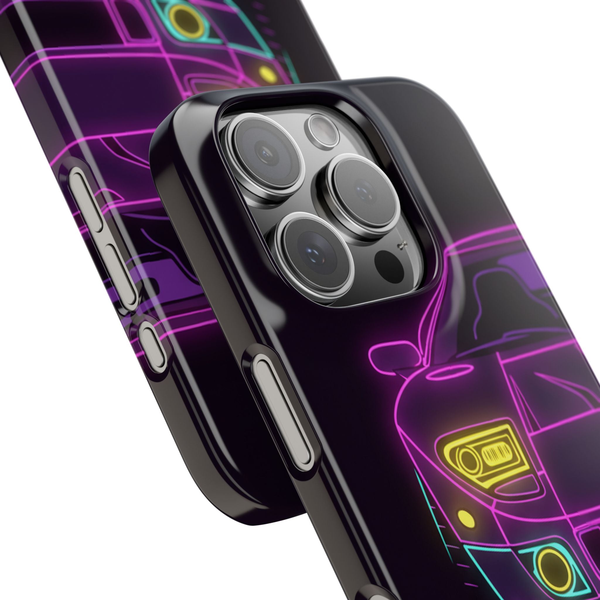 Ford GT40 (1964-69) Neon Synthwave Phone Case