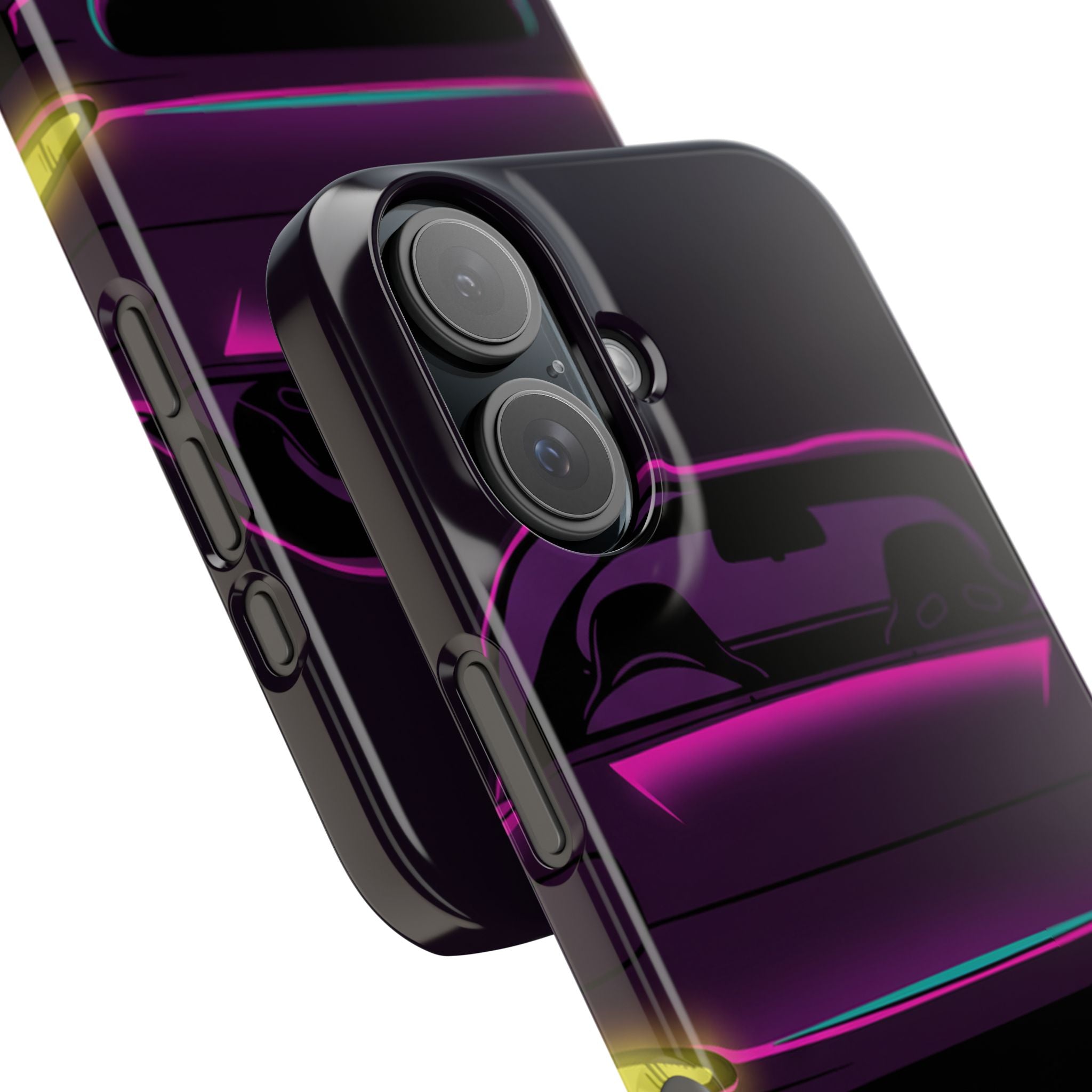 Mazda RX-7 FD Neon Synthwave Phone Case