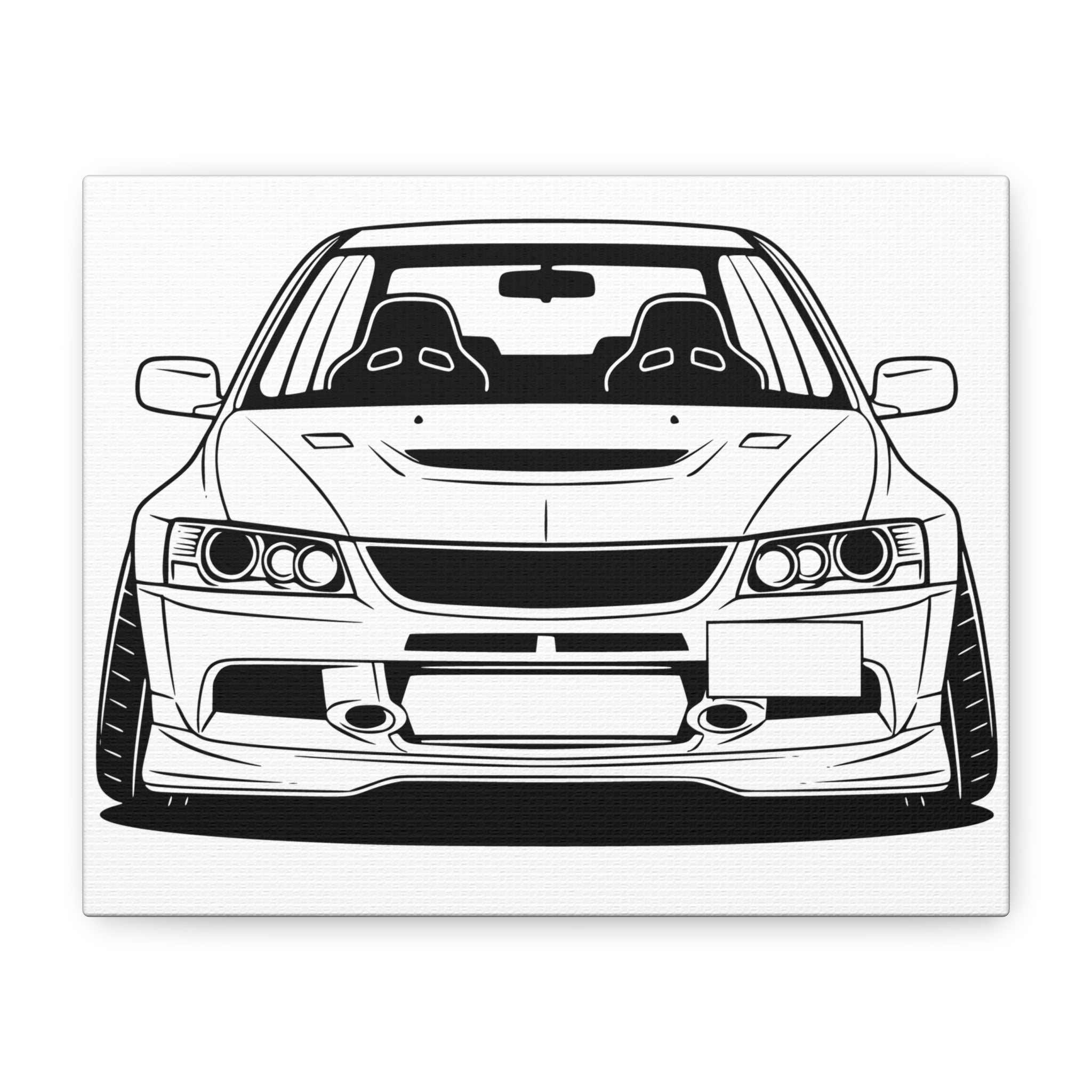 Mitsubishi Evo IX (2005-07) Canvas Wall Art