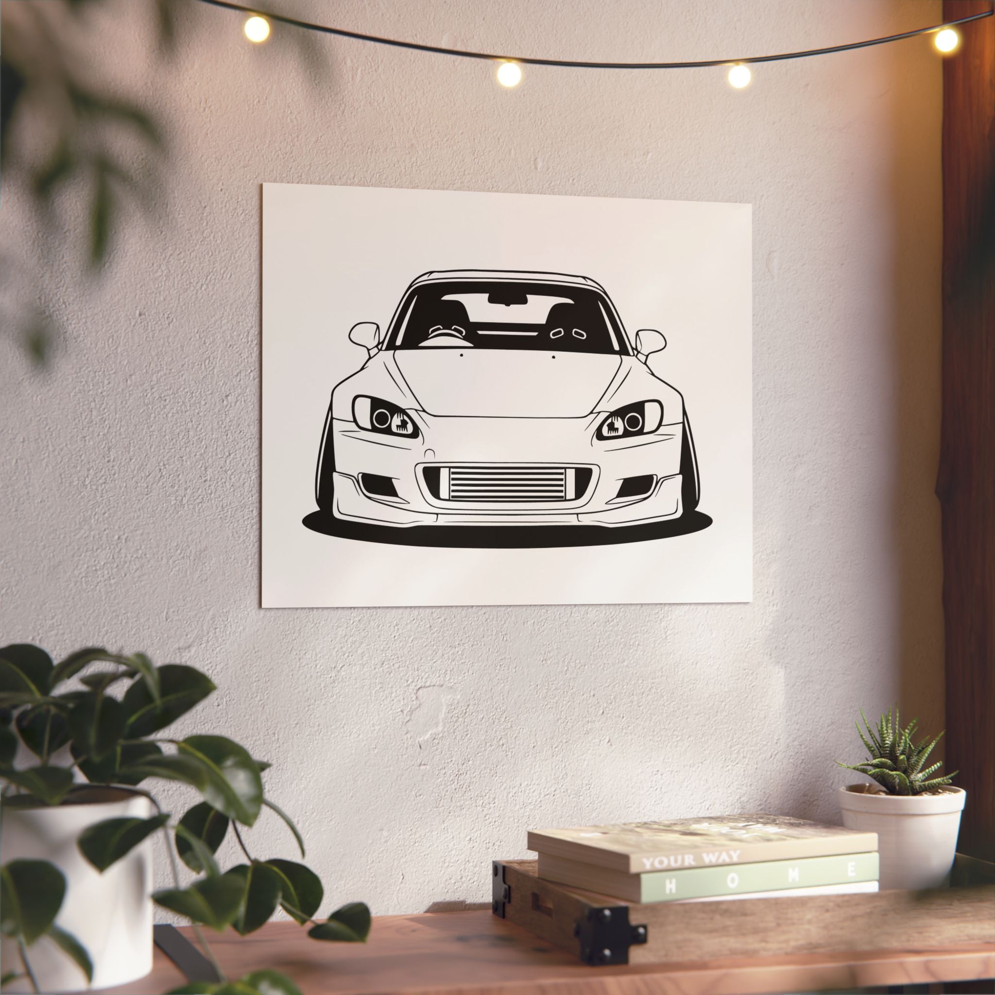 Honda S2000 (1999-09) Metal Wall Sign