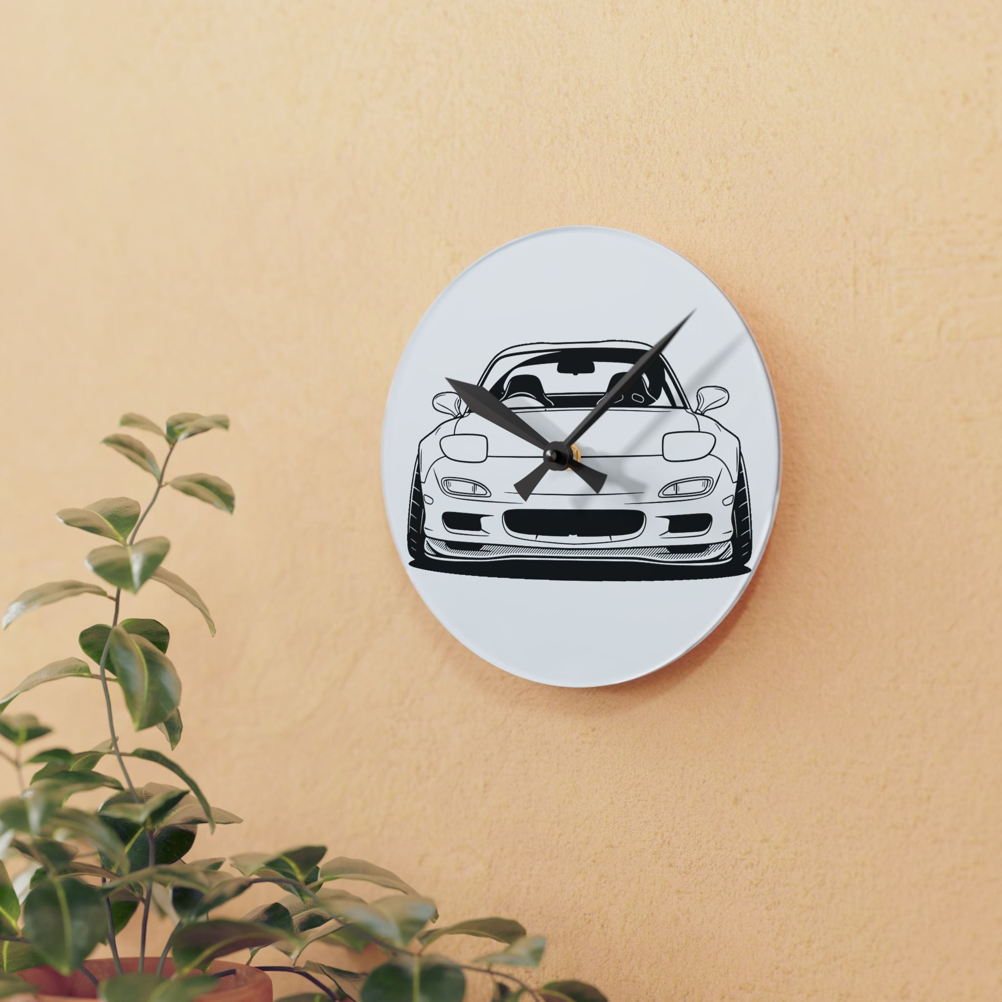 Mazda RX-7 FD Wall Clock