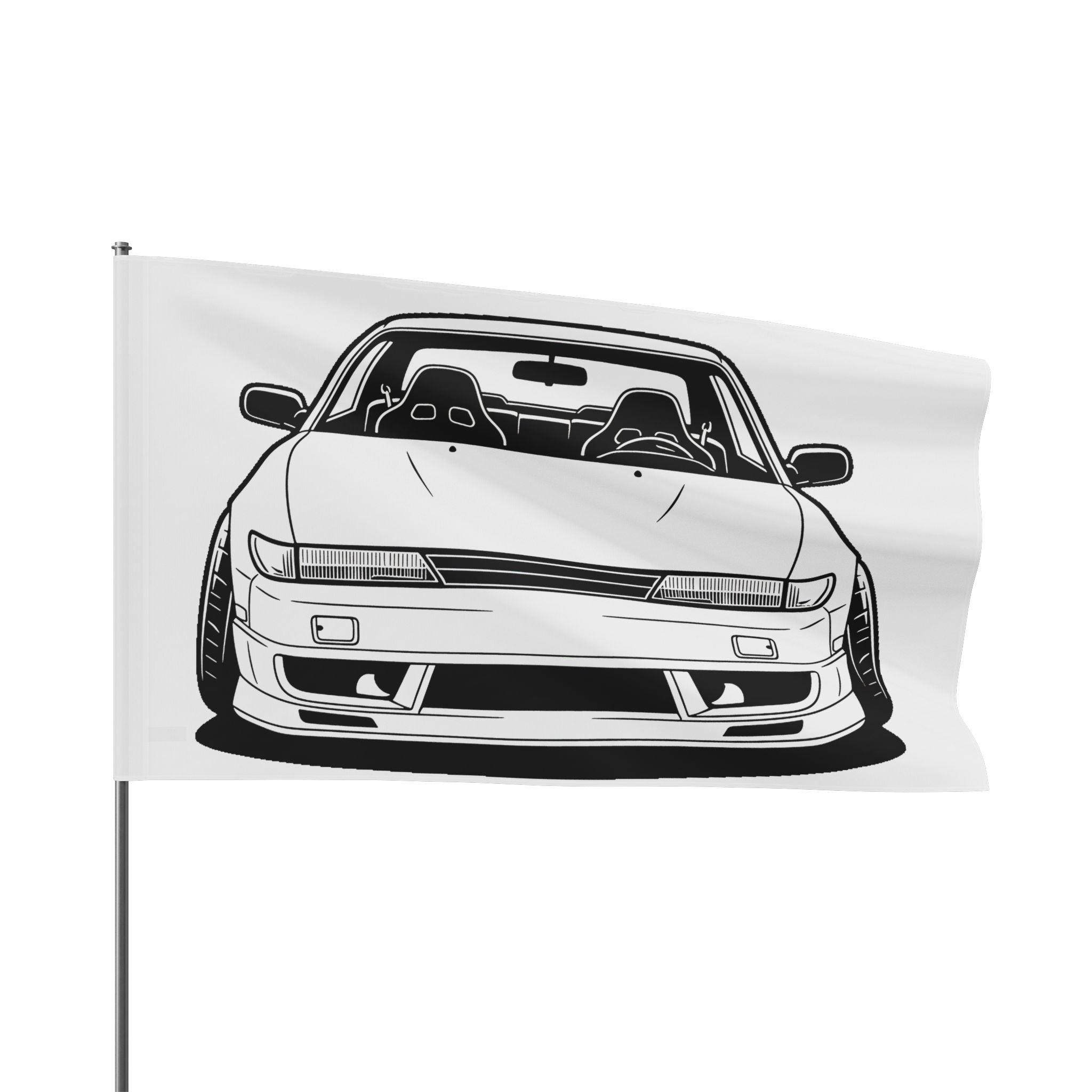 Nissan Silvia S13 Garage Flag