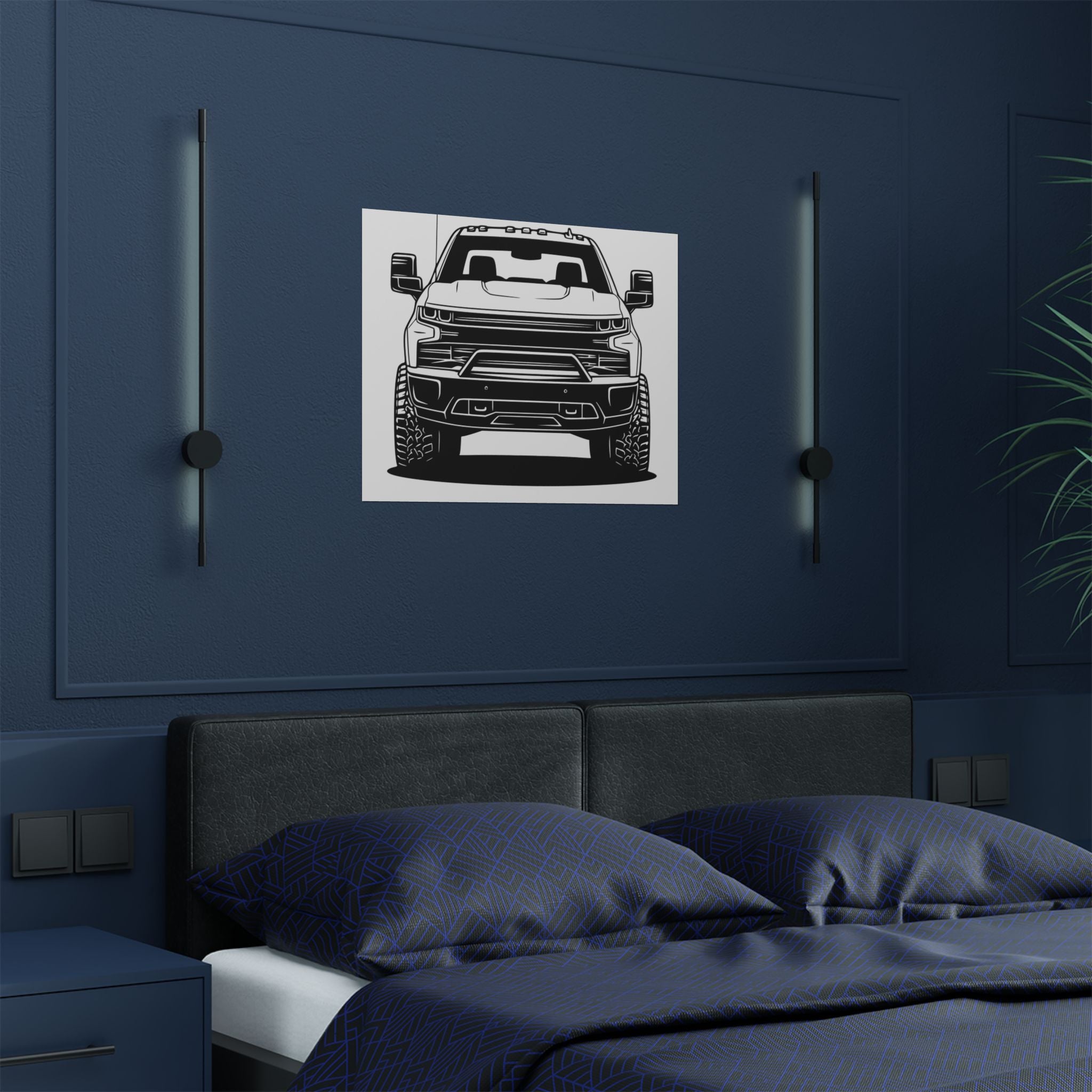 Chevy Silverado Trail Boss (2019+) Poster