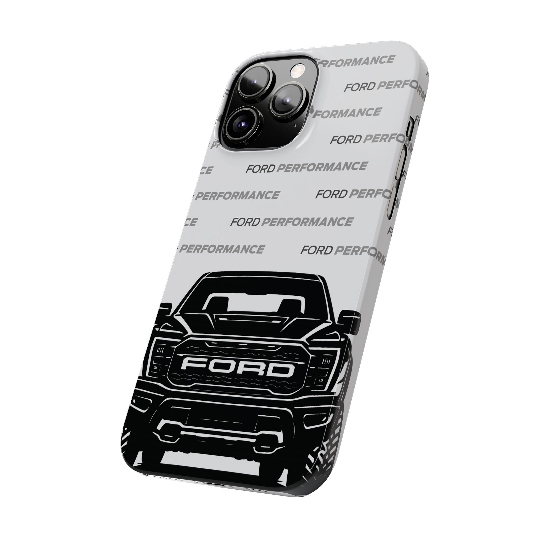 Ford Raptor (Gen 3) Slim Phone Case Greyscale