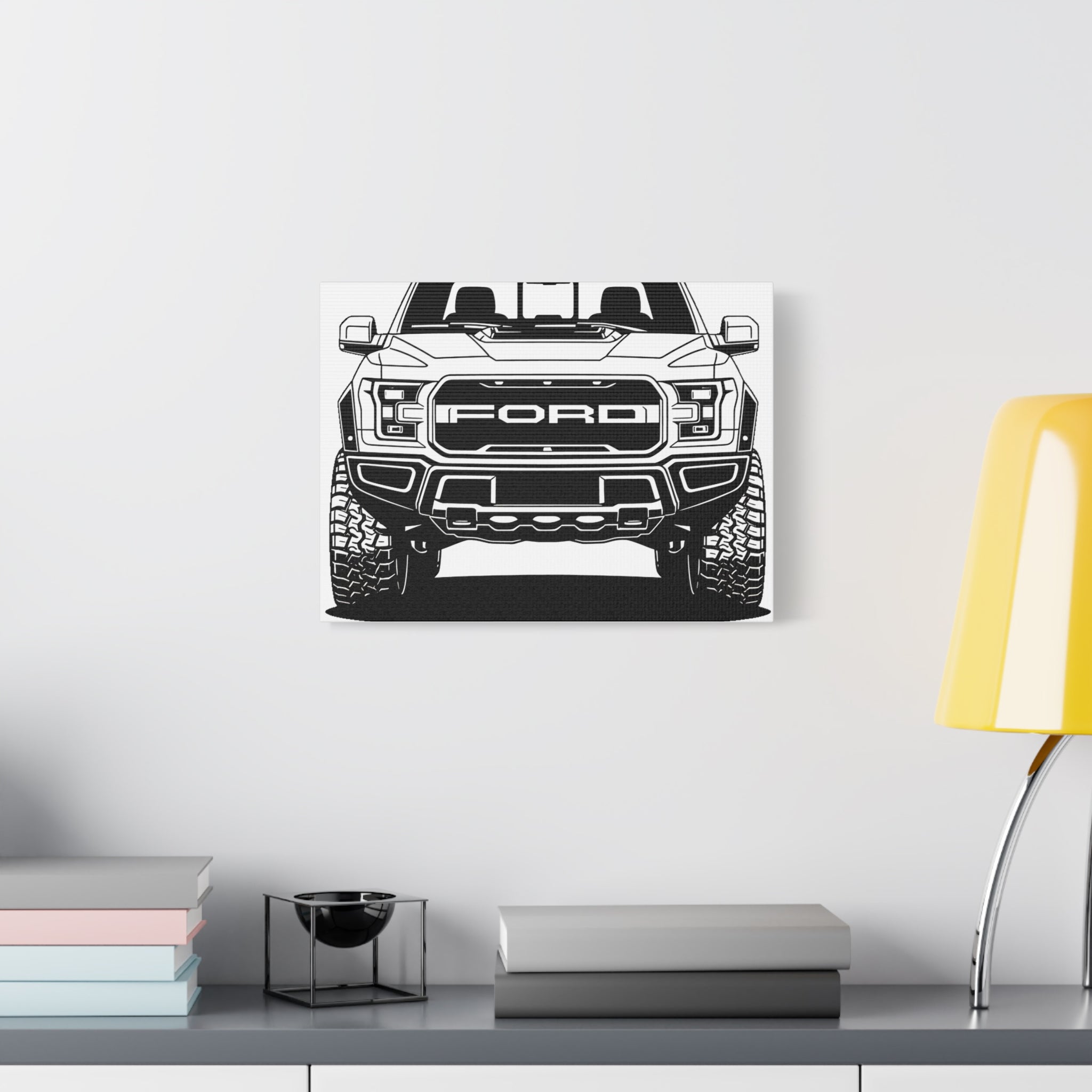 Ford F-150 Raptor Gen 2 Canvas Wall Art