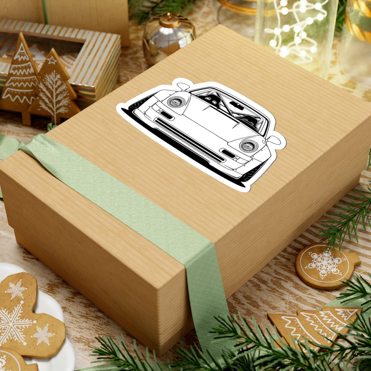 Porsche 964 Turbo Sticker