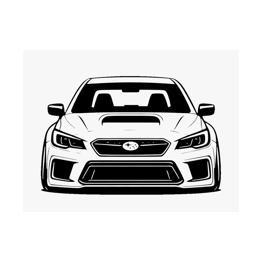 Subaru WRX STI Poster