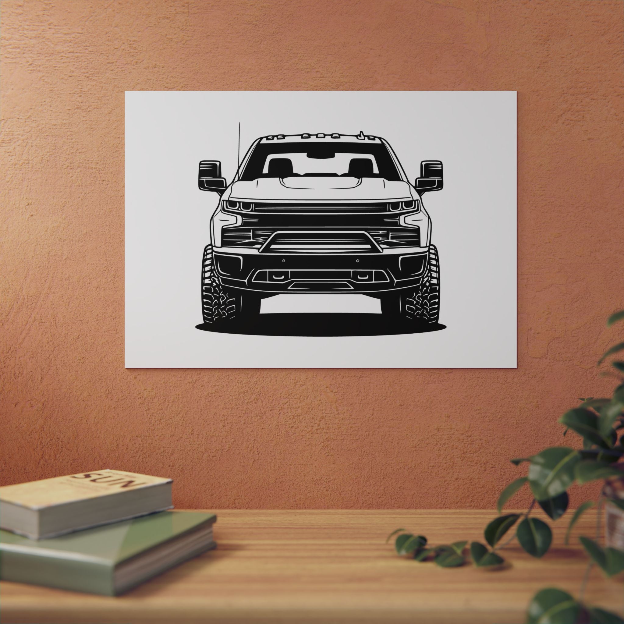 Chevy Silverado Trail Boss (2019+) Metal Wall Sign