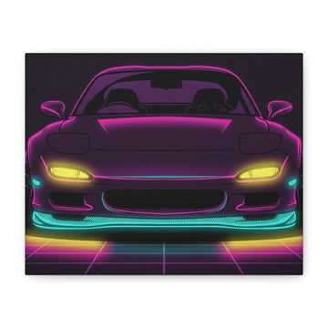 Mazda RX-7 FD Canvas Wall Art