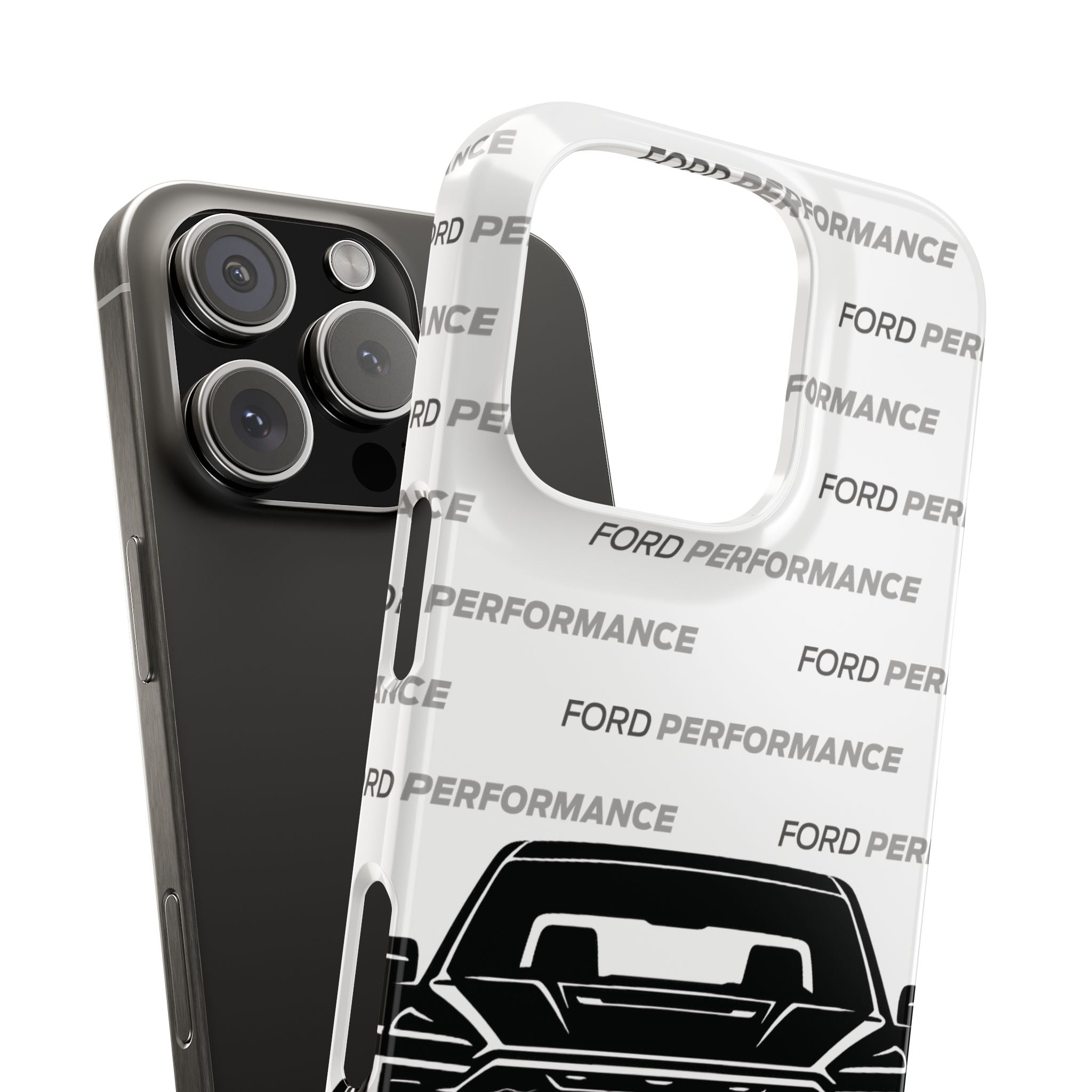 Ford Raptor (Gen 3) Slim Phone Case Greyscale