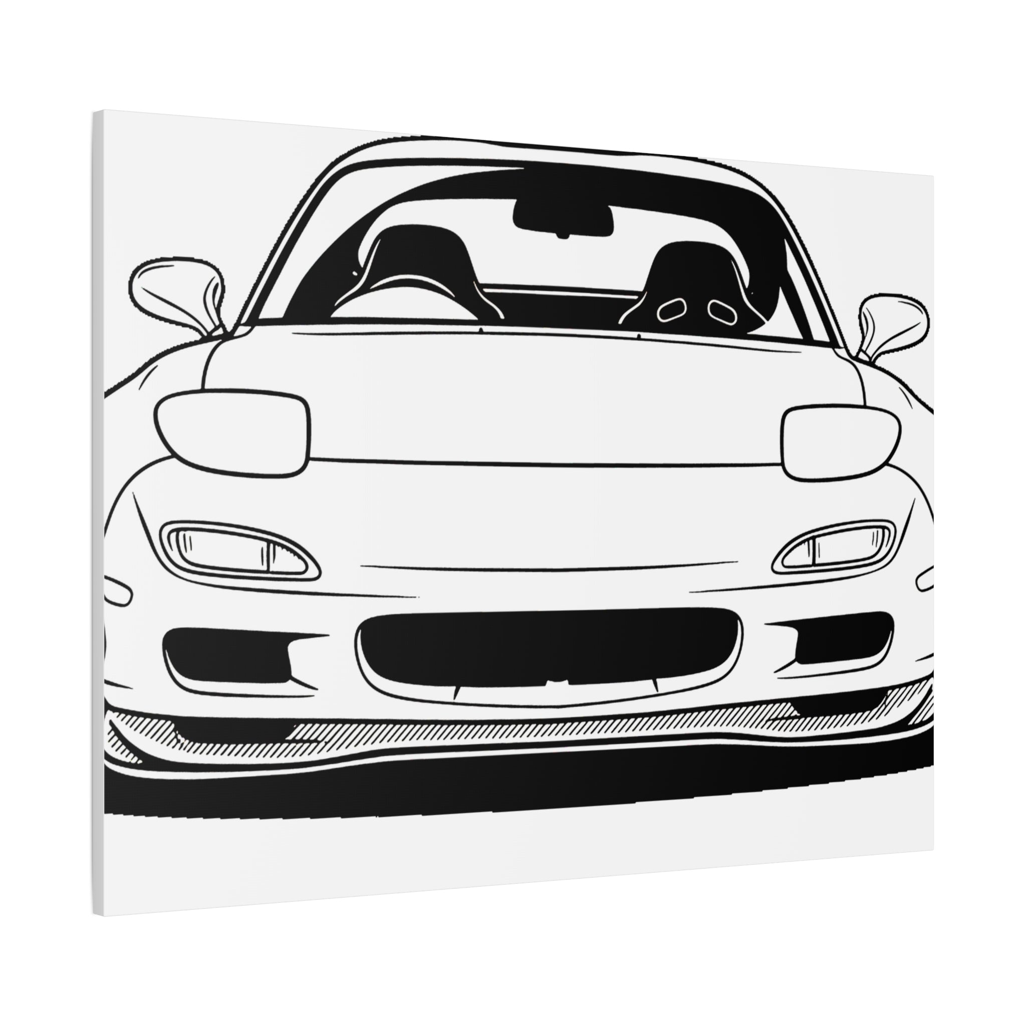 Mazda RX-7 FD Canvas Wall Art