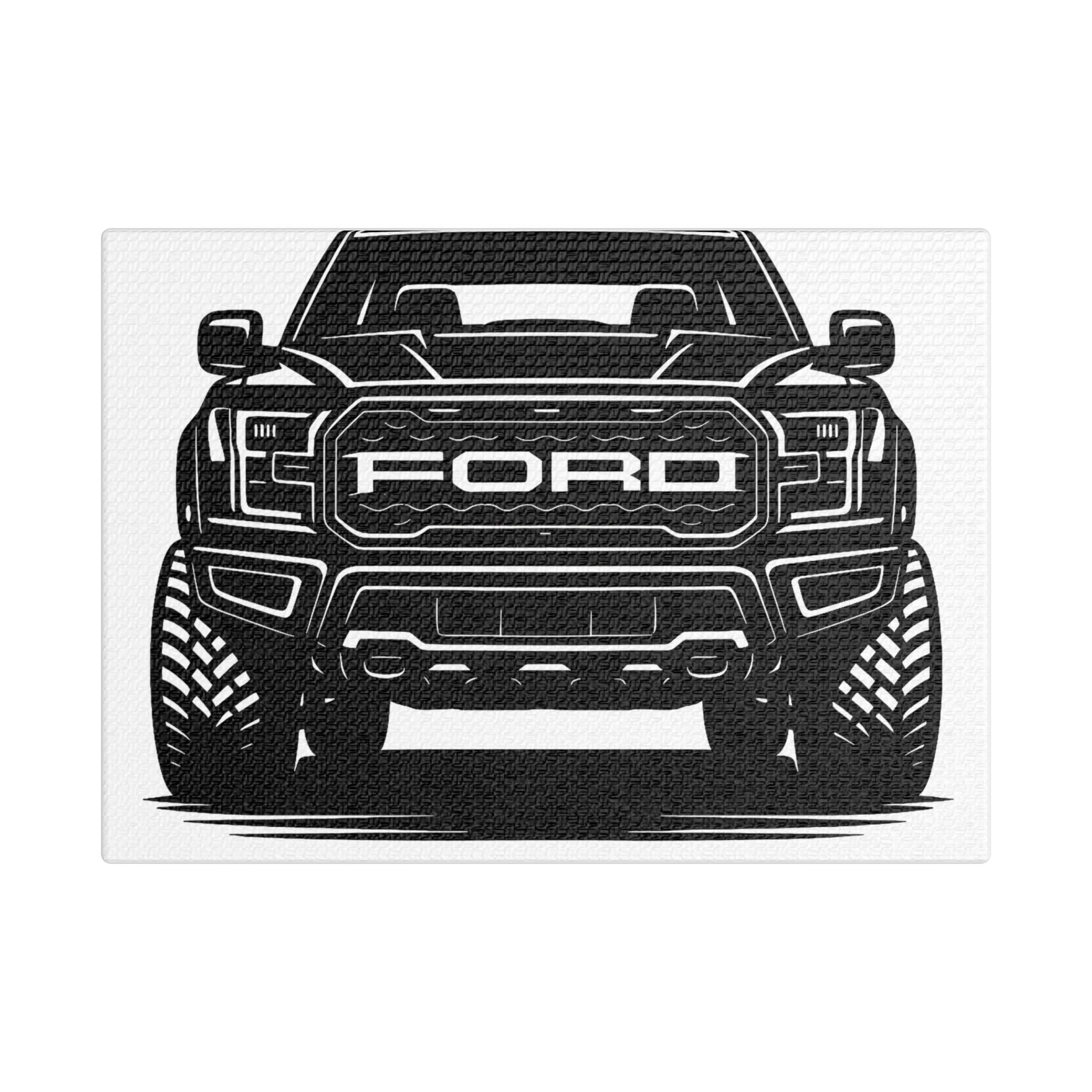 Ford Raptor (Gen 3) Canvas Wall Art
