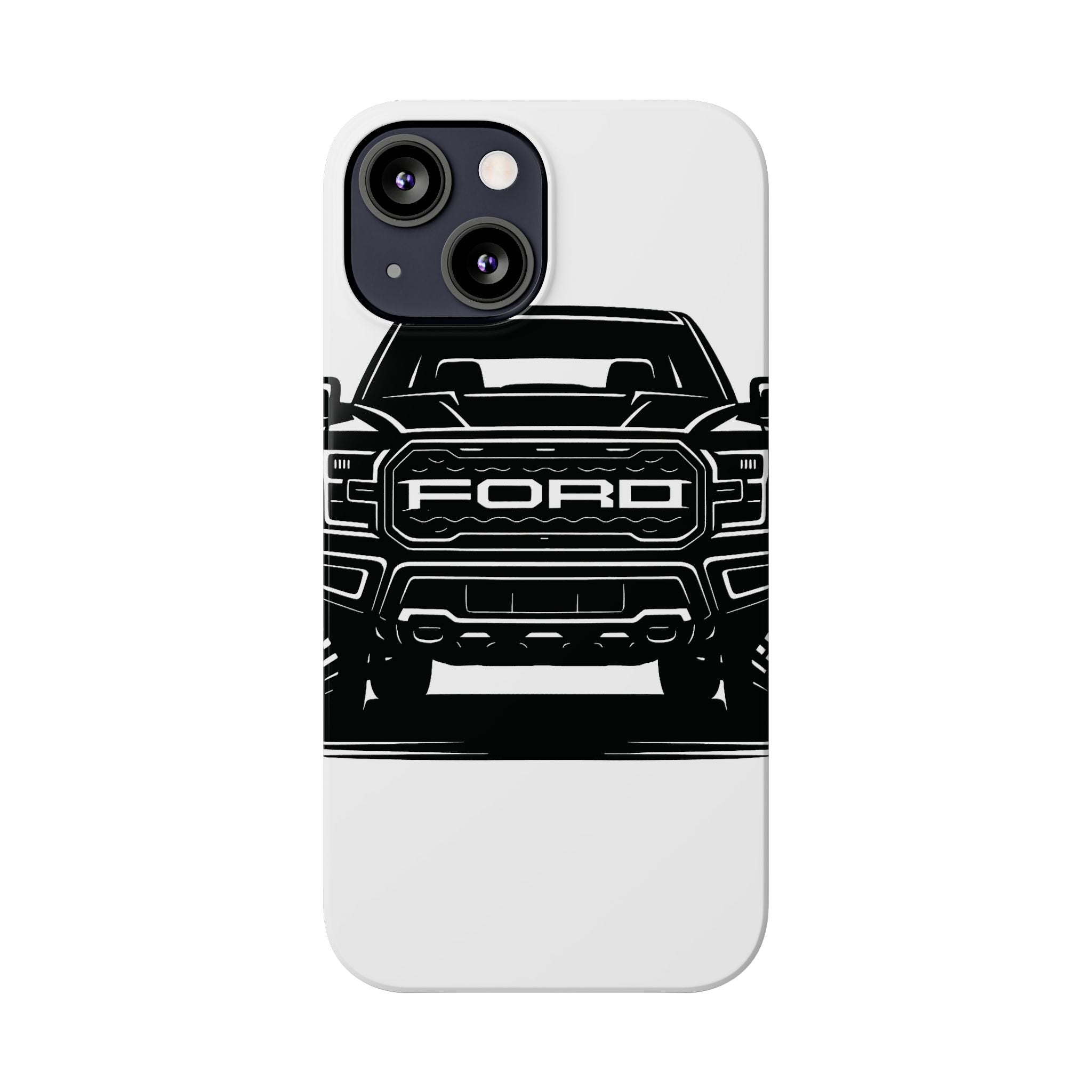 Ford Raptor (Gen 3) Slim Phone Case Greyscale