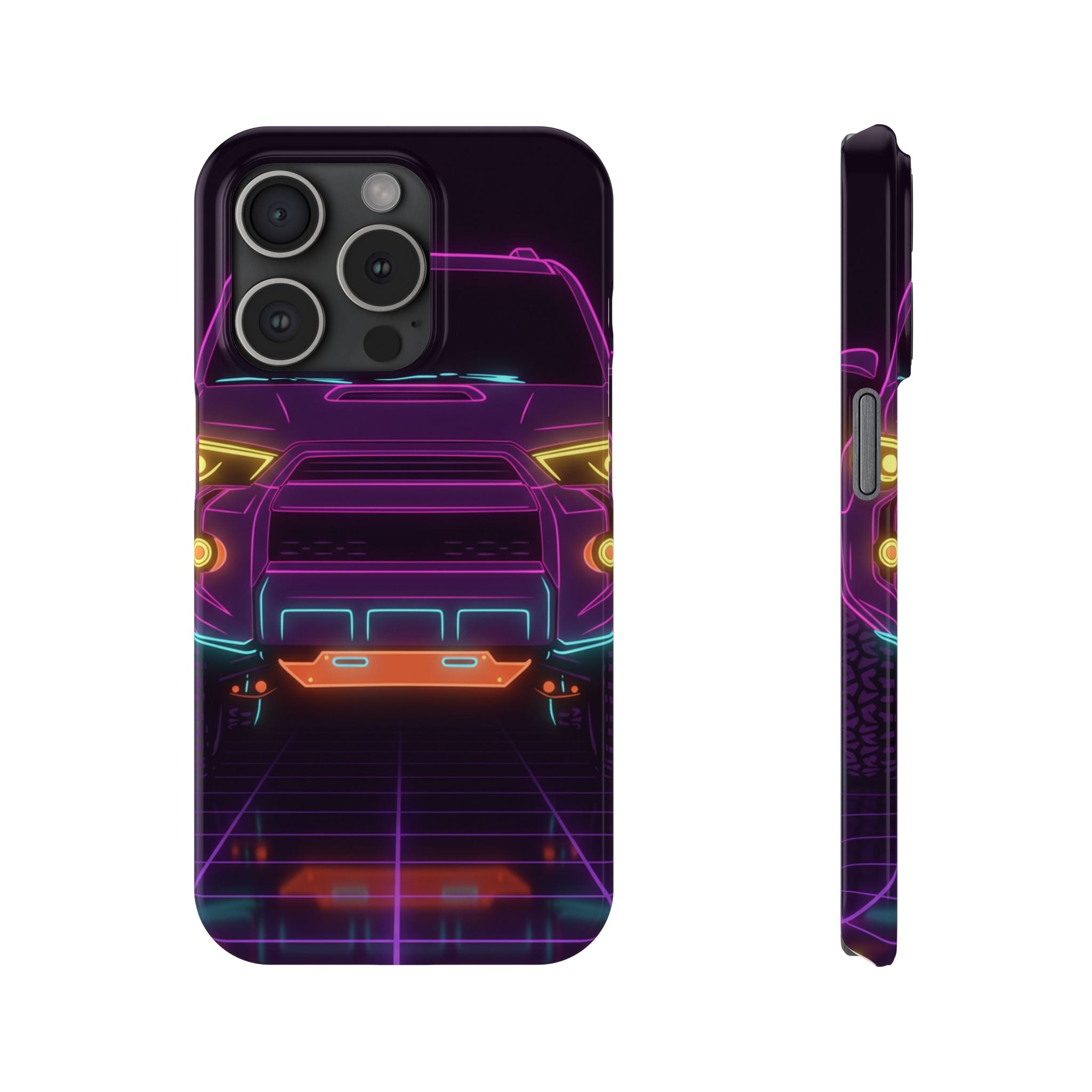 Toyota 4Runner TRD Pro Neon Synthwave Phone Case