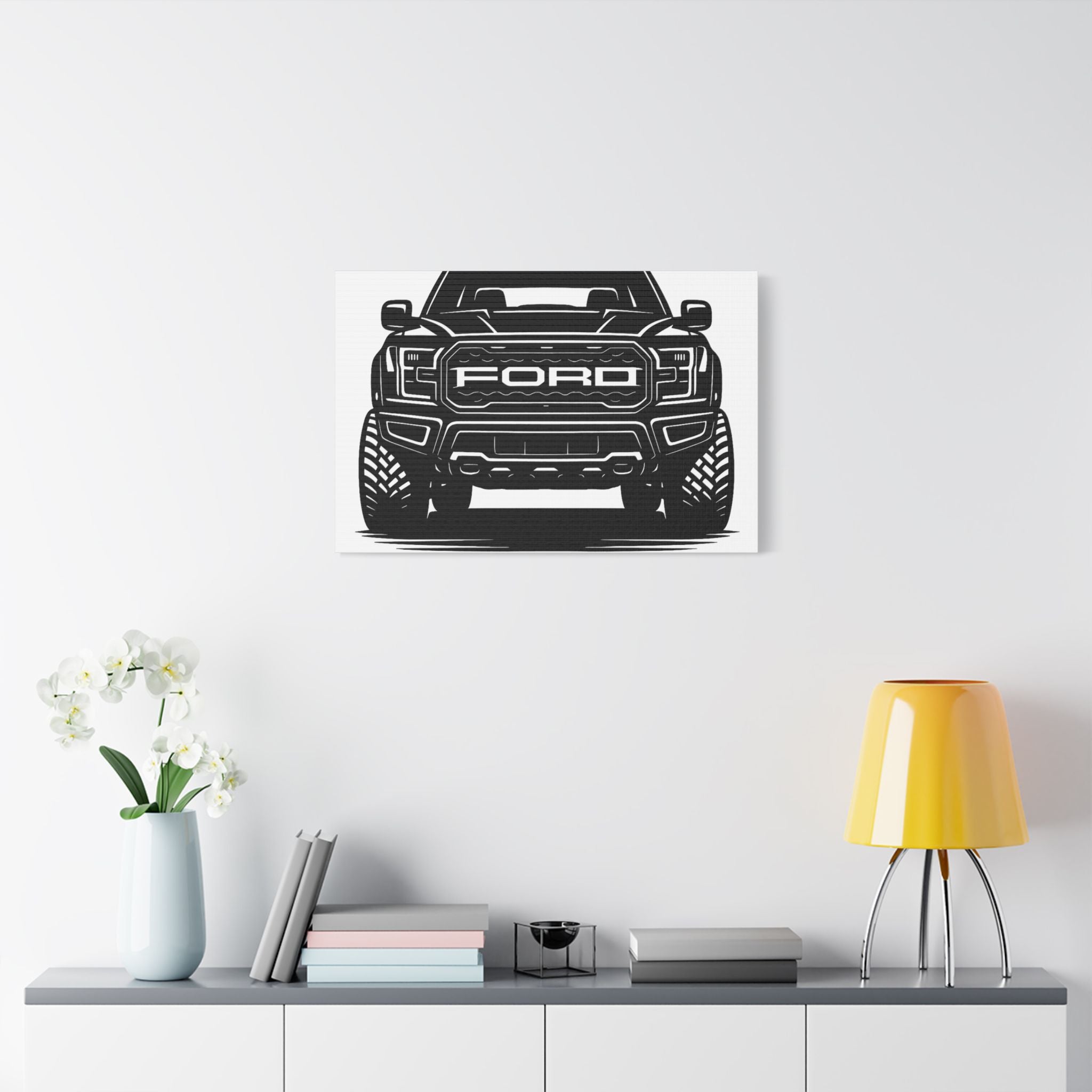 Ford Raptor (Gen 3) Canvas Wall Art