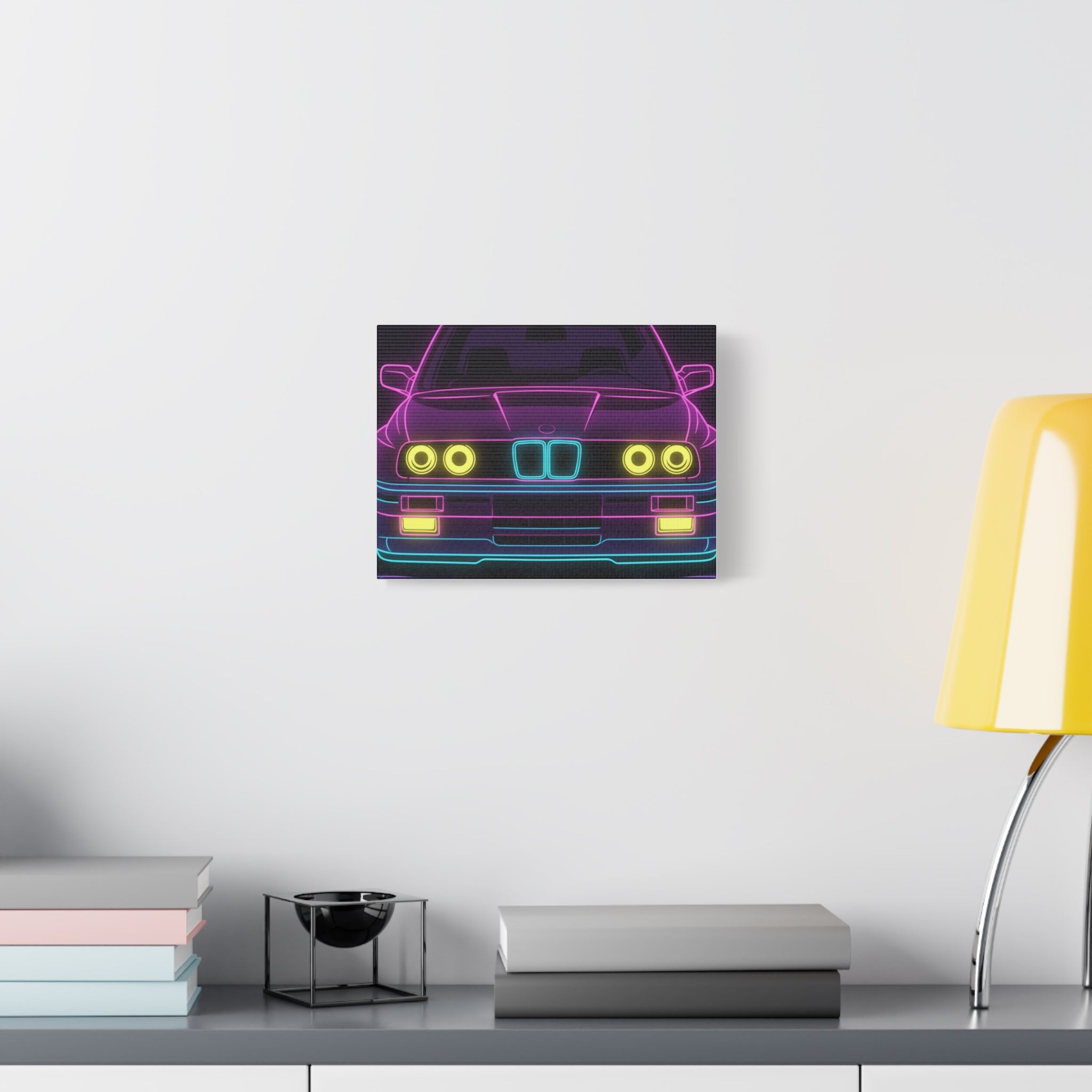 BMW E30 Canvas Wall Art