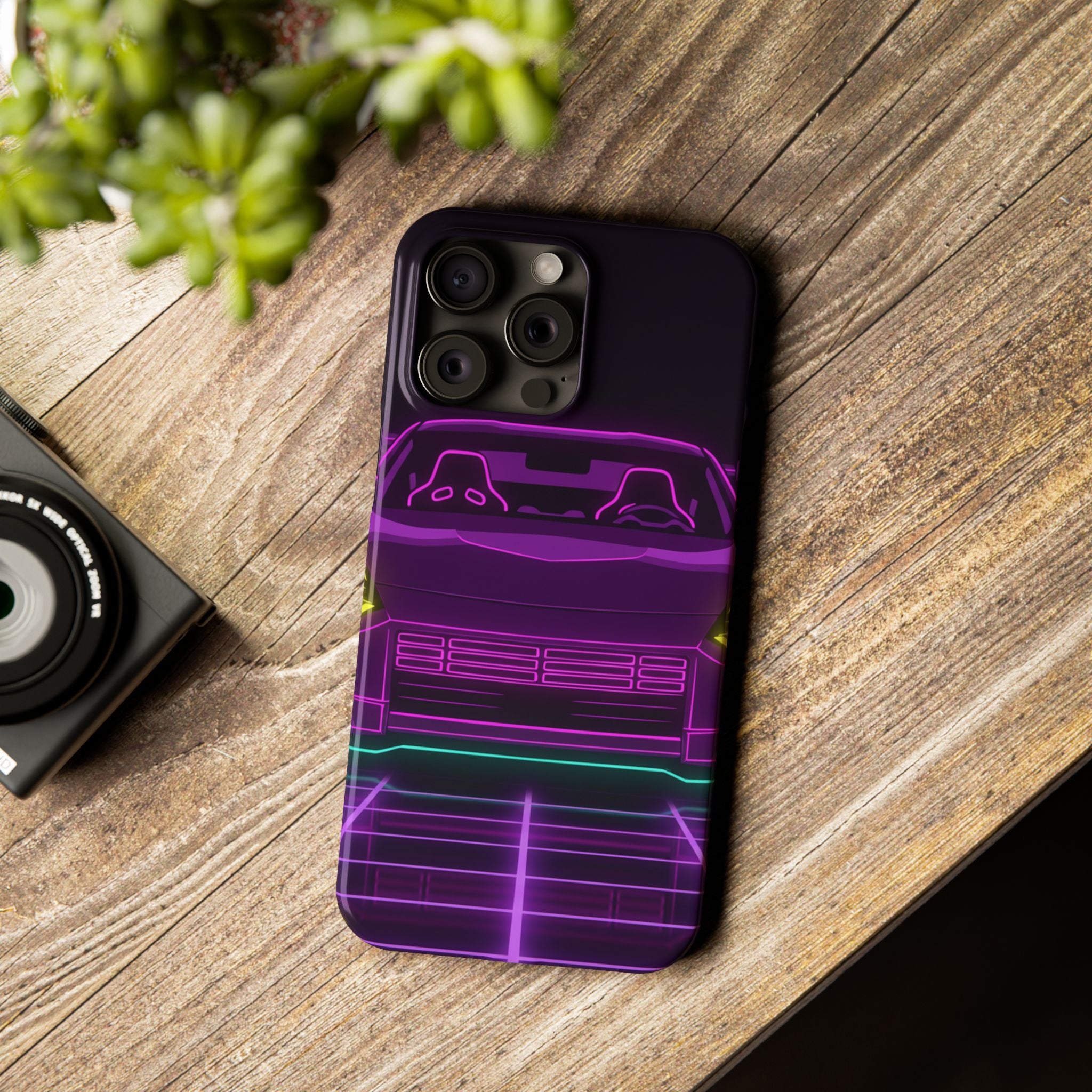 Nissan Z RZ34 (2023+) Neon Synthwave Phone Case