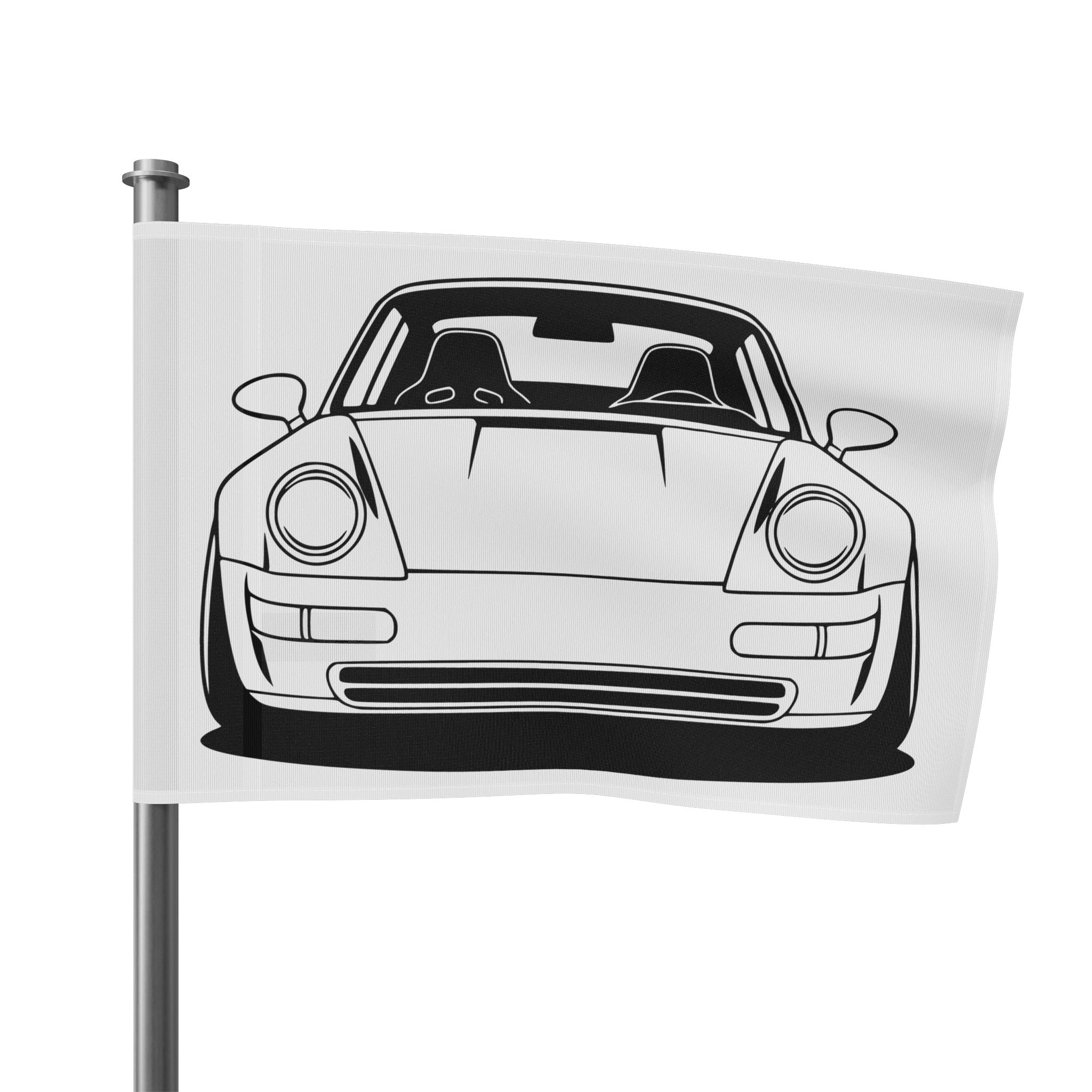 Porsche 964 Singer Garage Flag