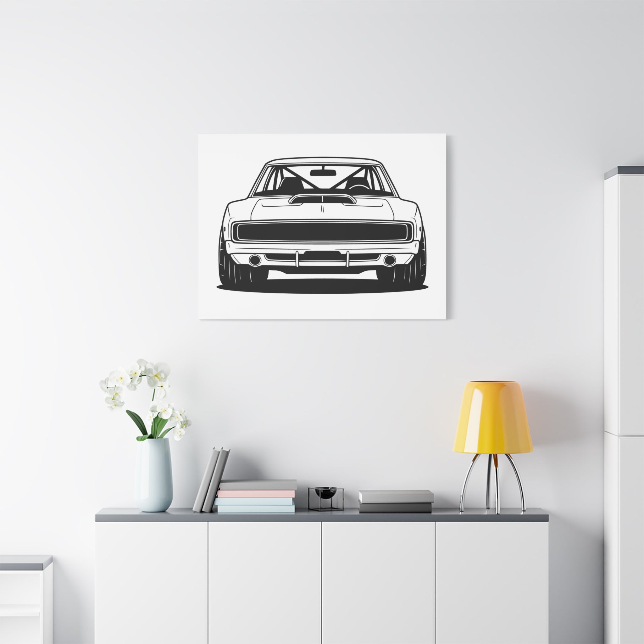 Dodge Charger R/T (1968-70) Canvas Wall Art