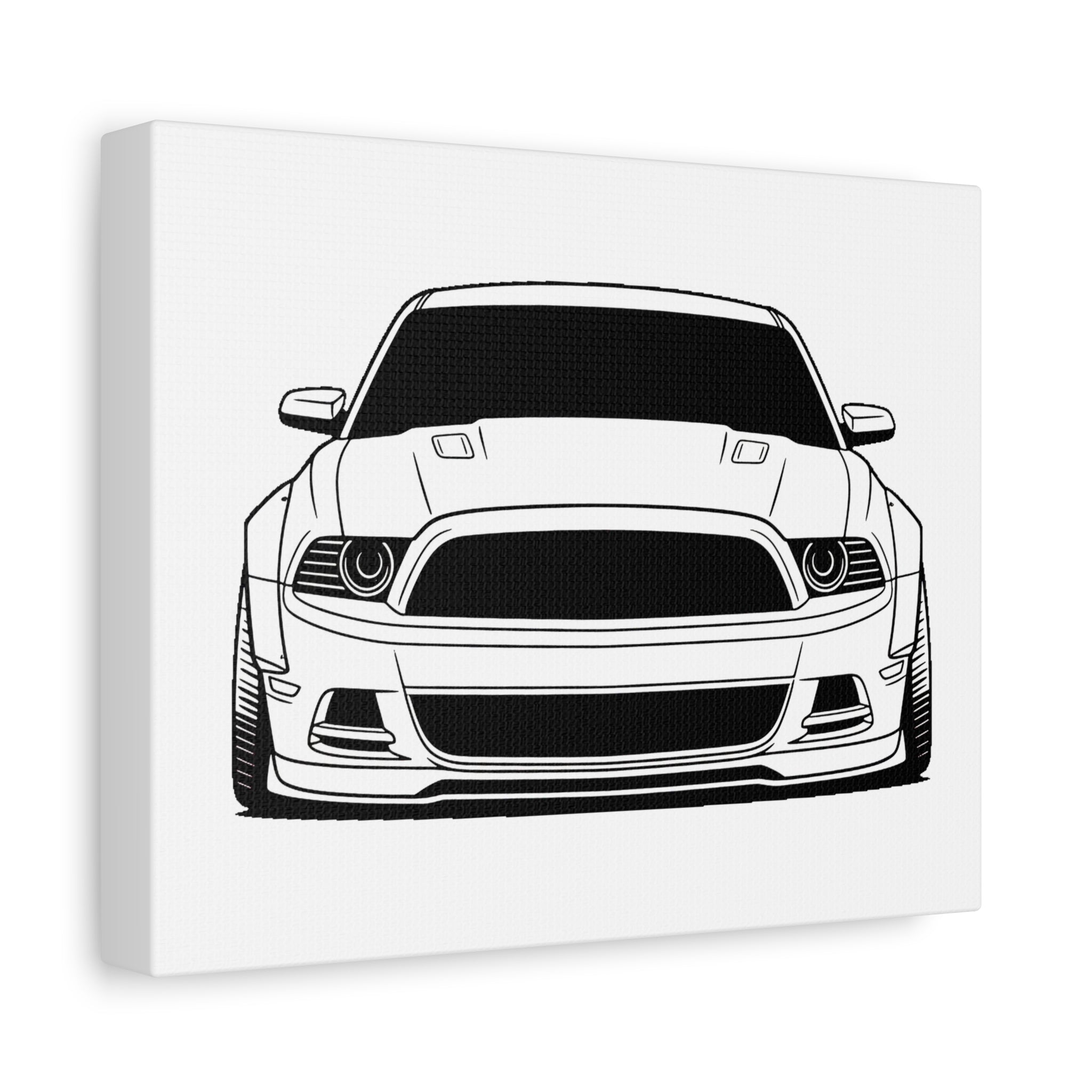 Ford Mustang GT (S197) Canvas Wall Art