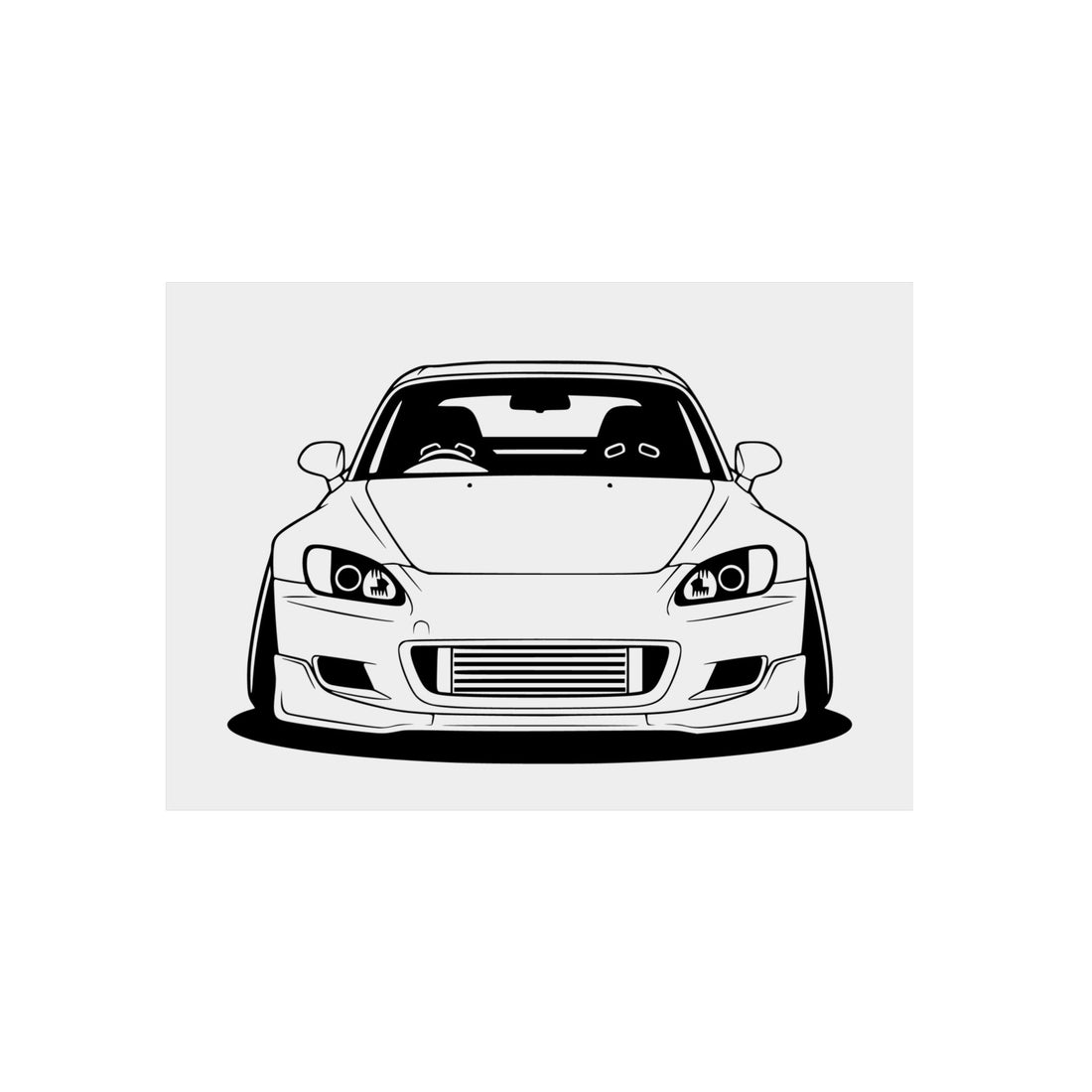 Honda S2000 (1999-09) Metal Wall Sign