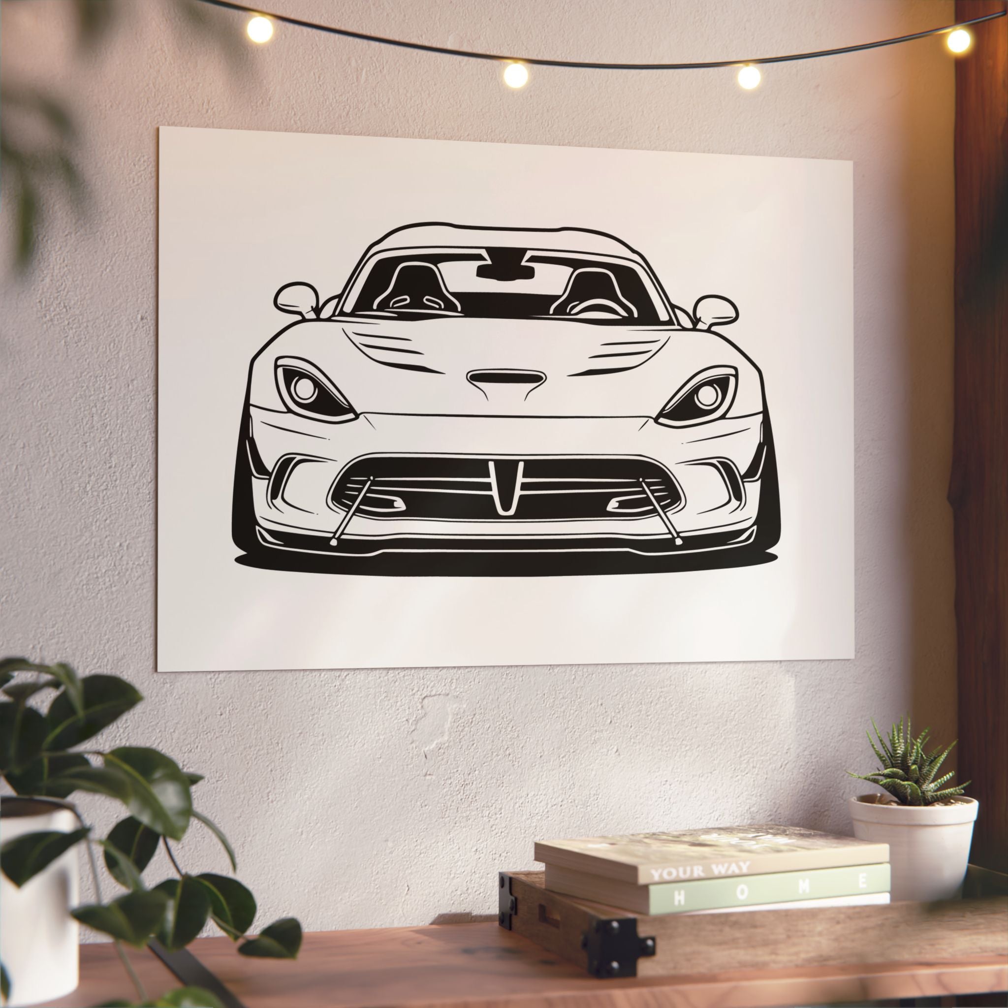 Dodge Viper (1992-17) Metal Wall Sign