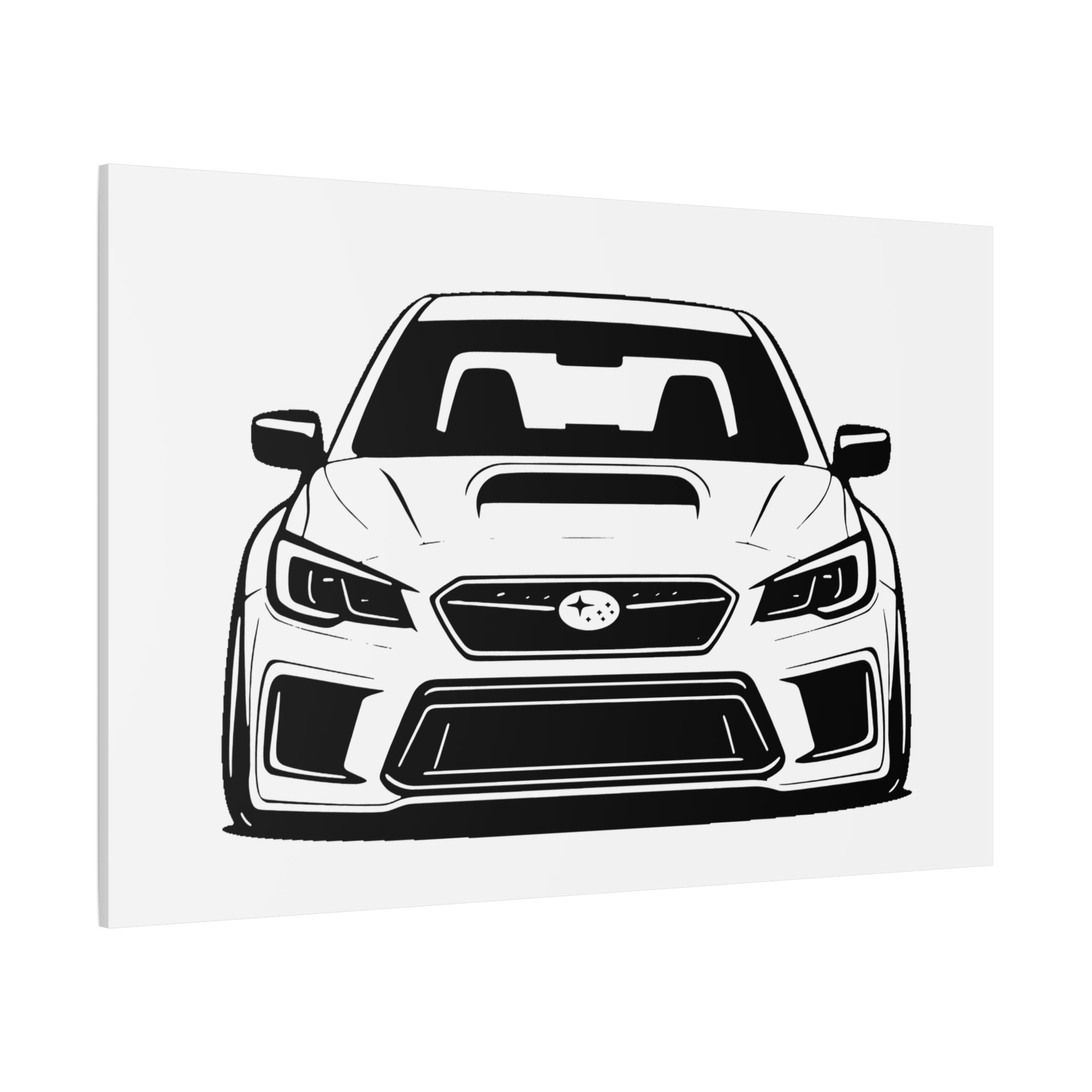 Subaru WRX STI Canvas Wall Art