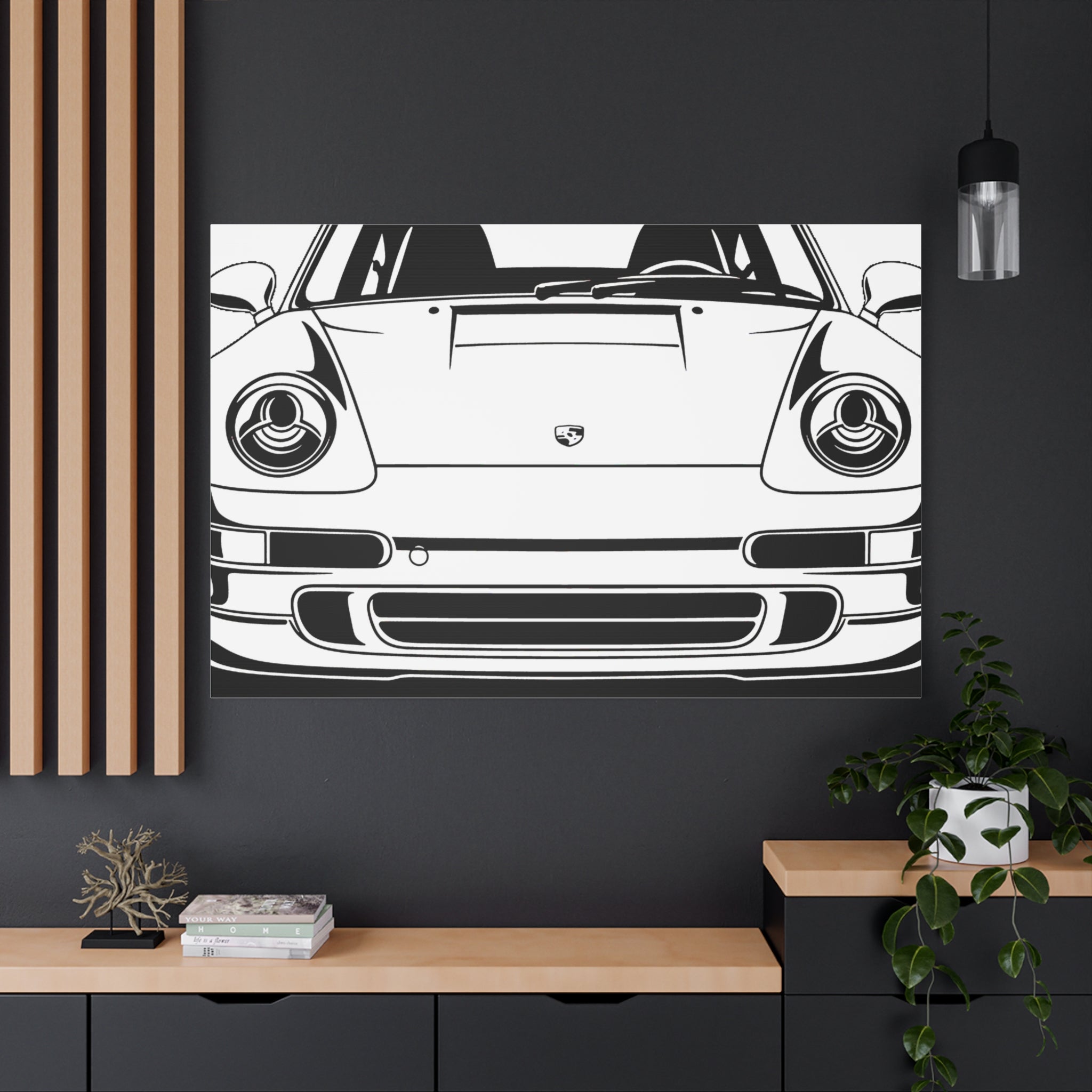 Porsche 911 (993) Canvas Wall Art