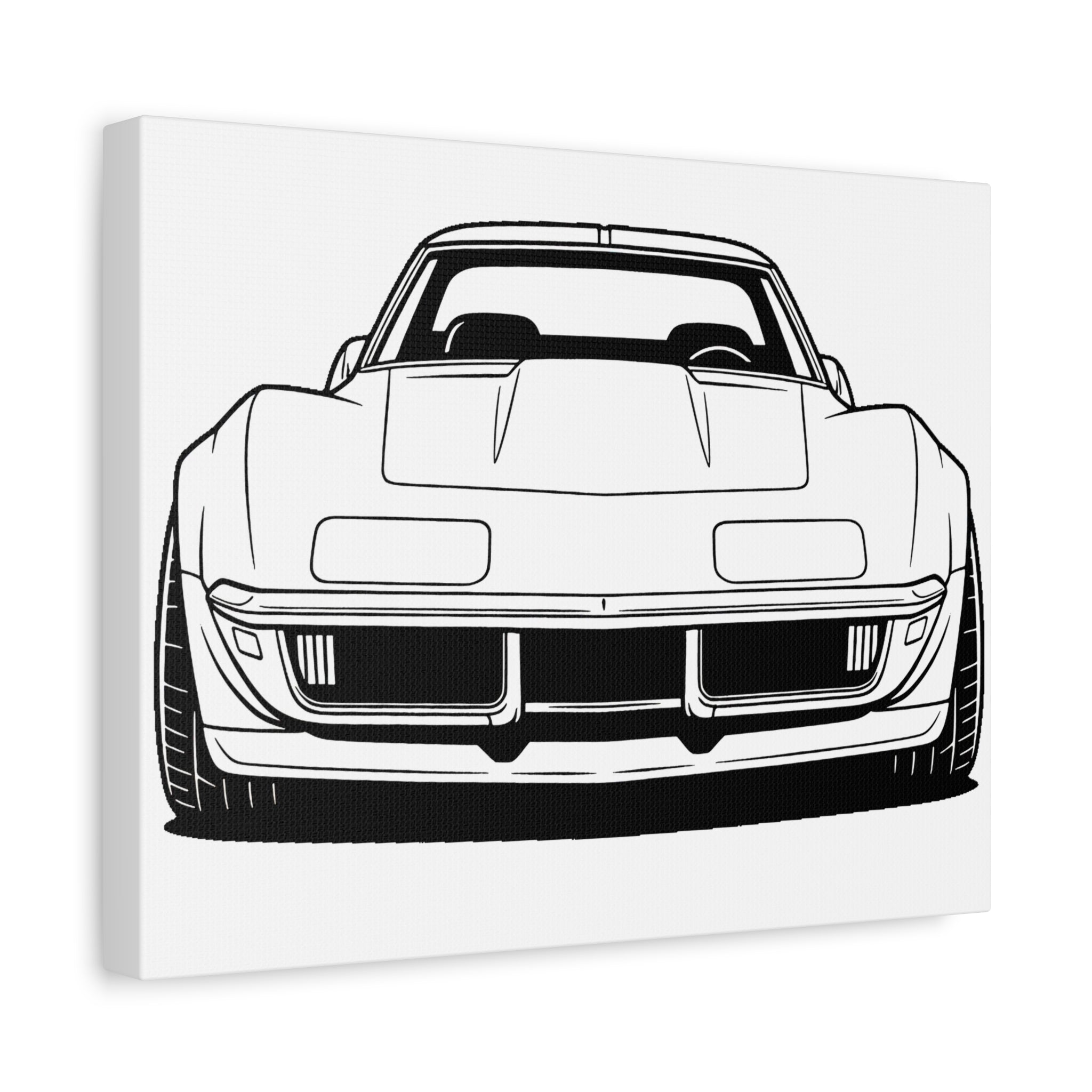1969 Corvette Stingray C3 Canvas Wall Art