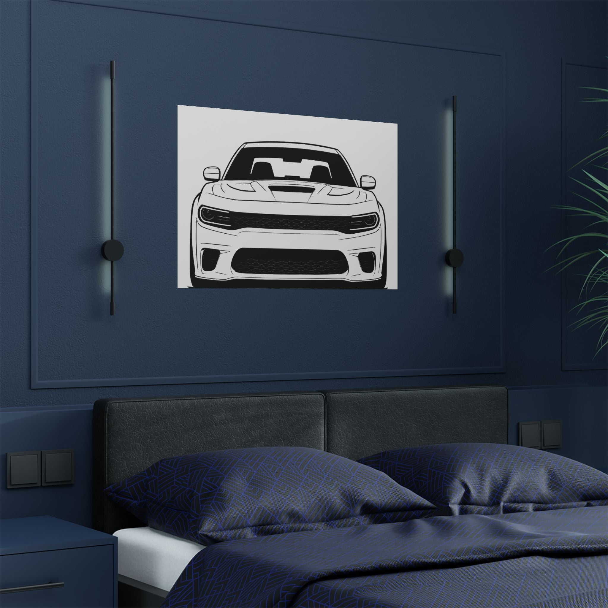 Dodge Charger SRT Hellcat Poster