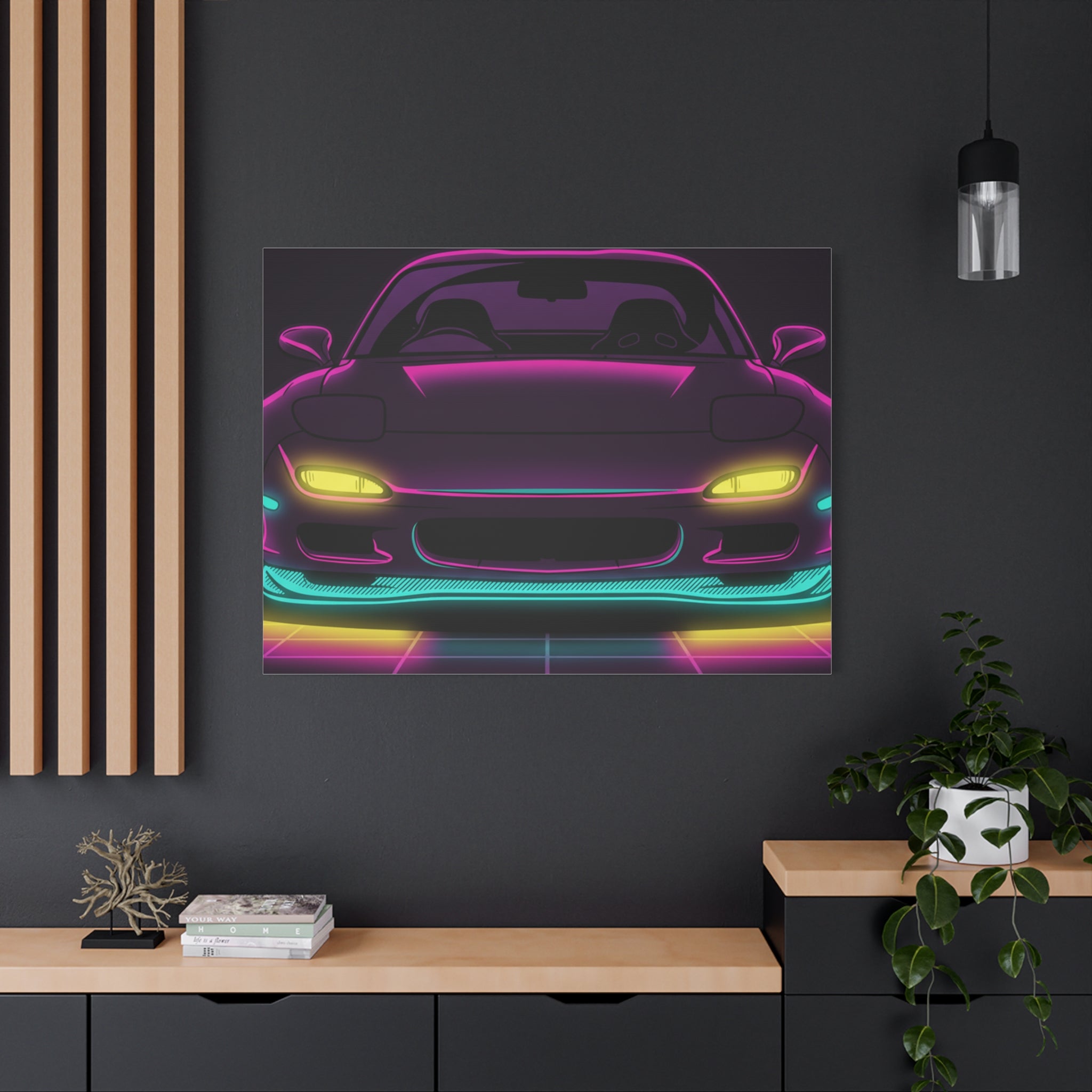 Mazda RX-7 FD Canvas Wall Art