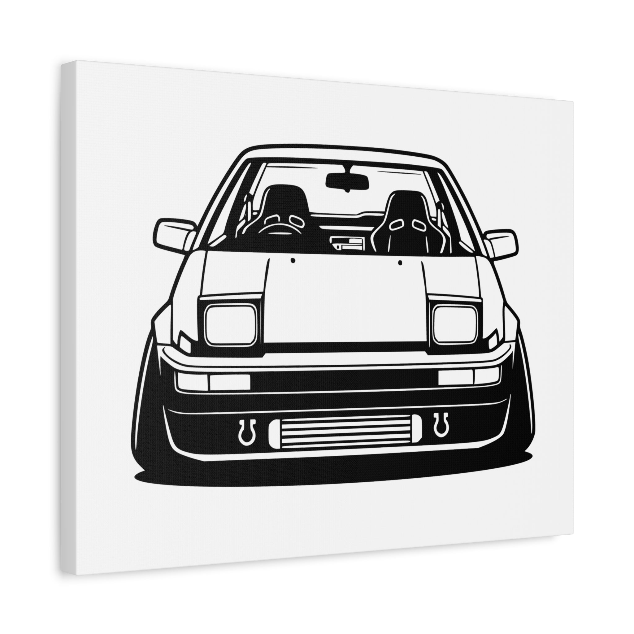 Toyota AE86 (1983-87) Canvas Wall Art