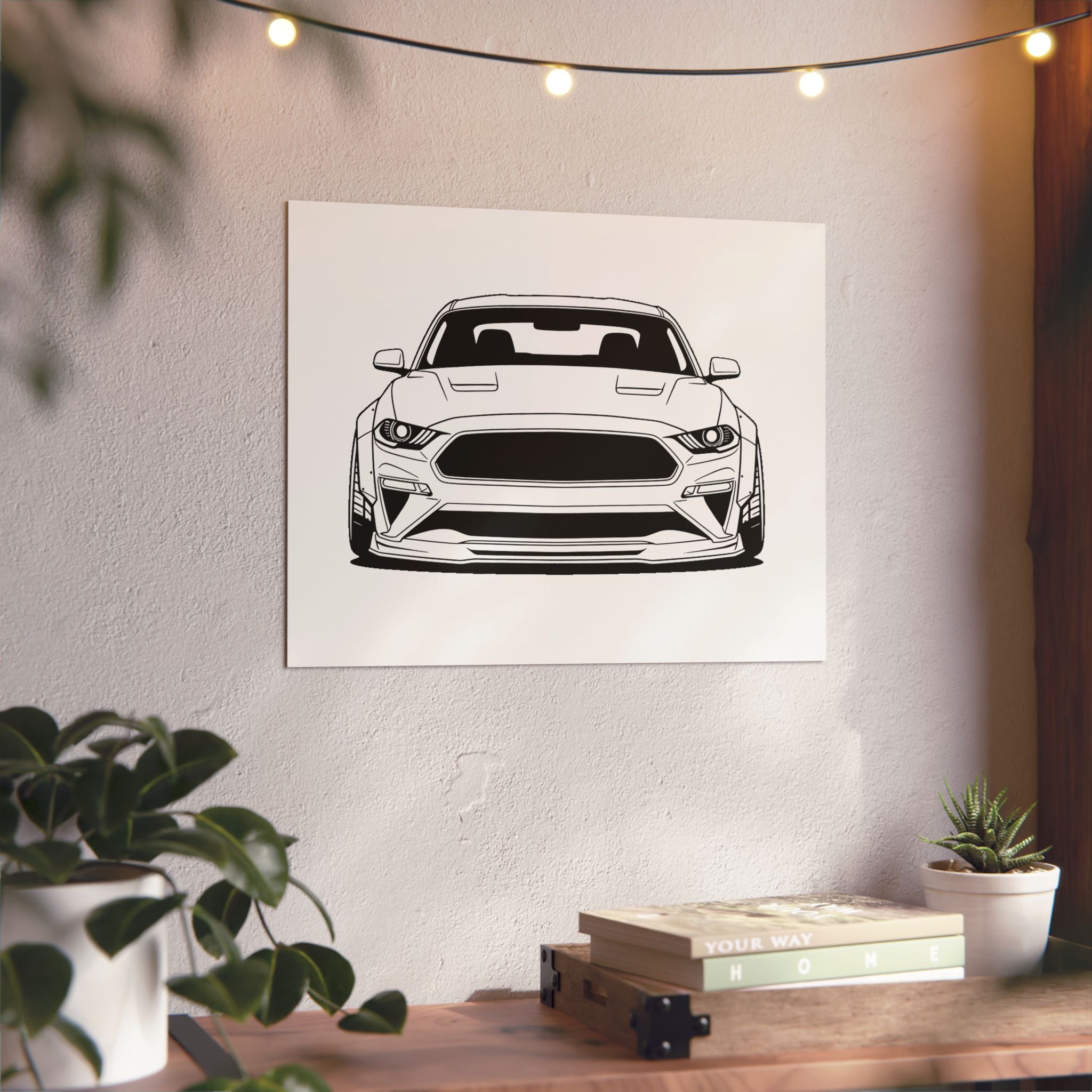 Ford Mustang GT (S650) Metal Wall Sign