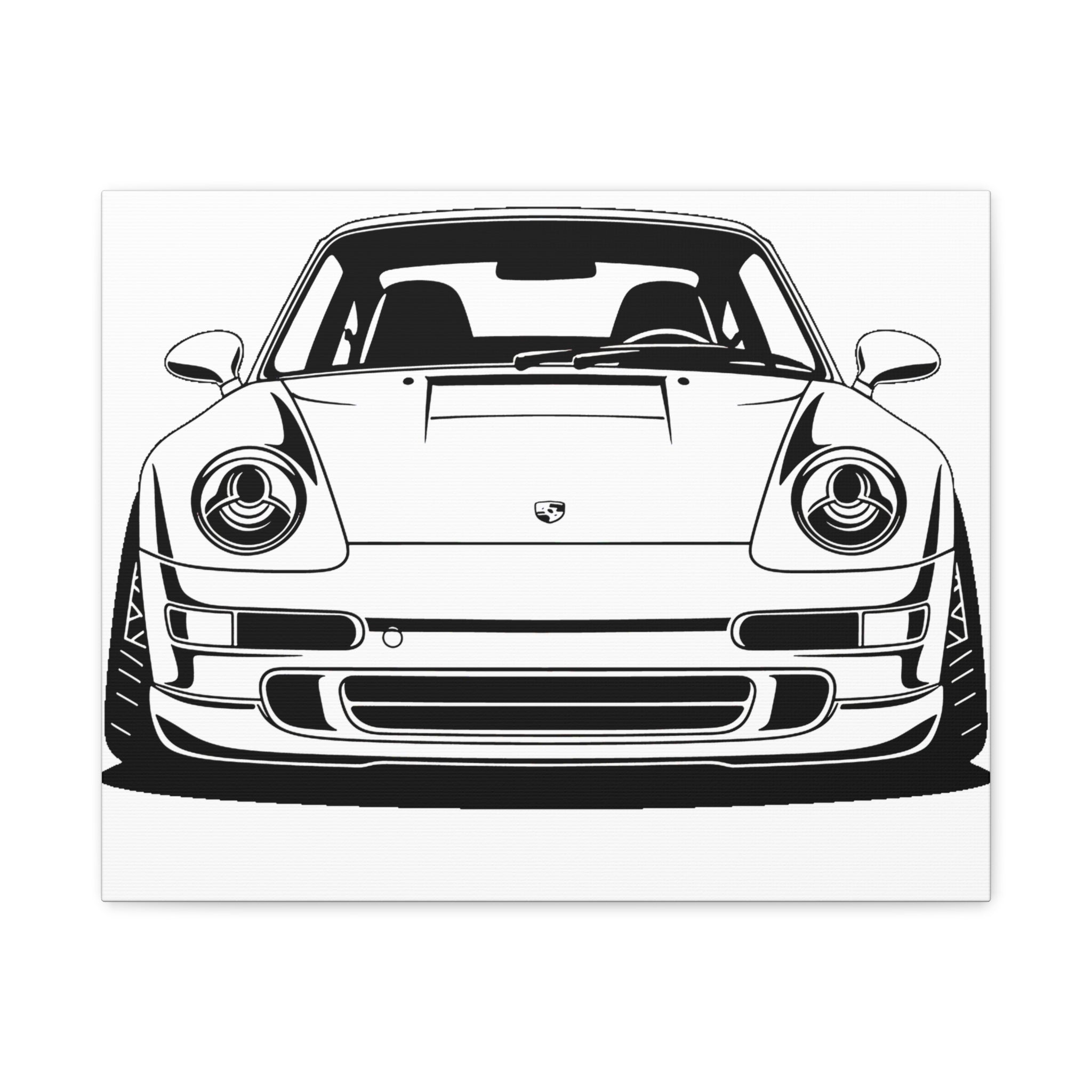 Porsche 911 (993) Canvas Wall Art
