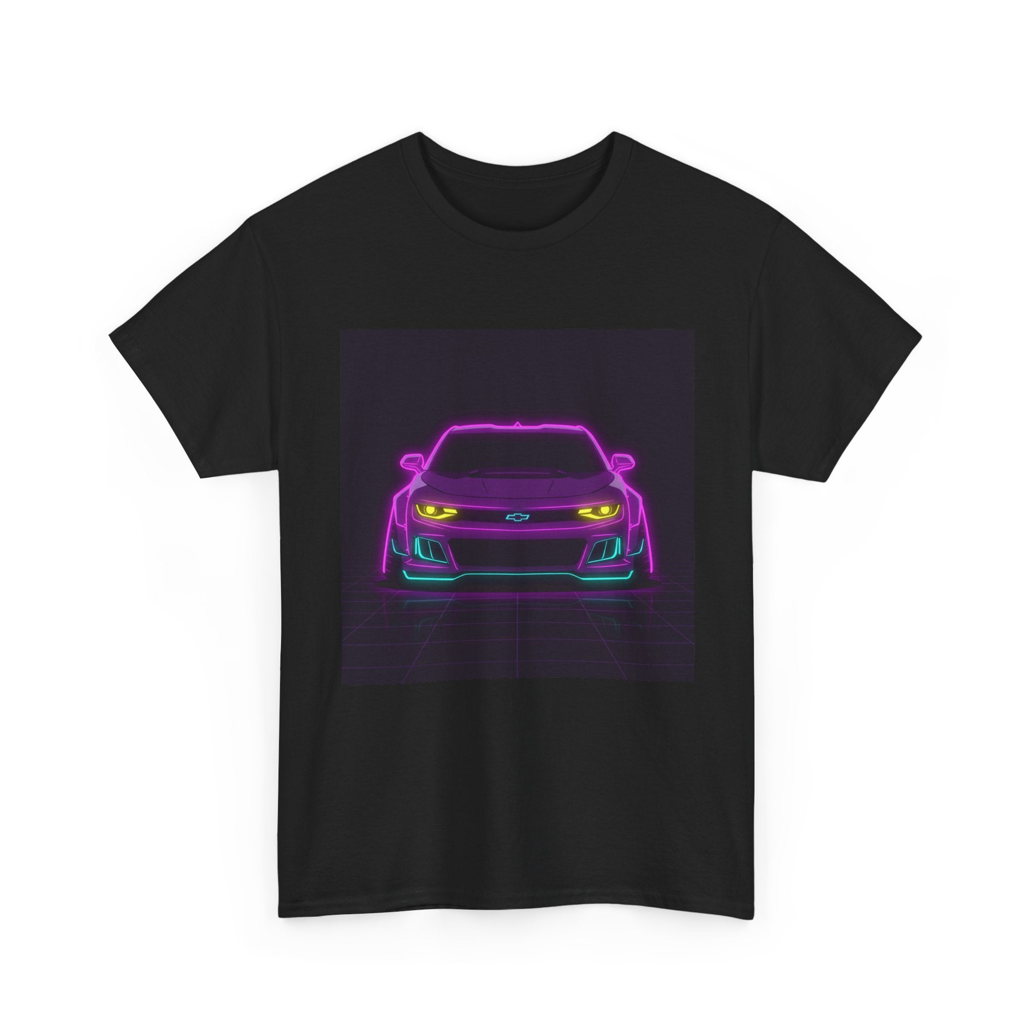 Chevrolet Camaro ZL1 Neon Synthwave Unisex Tee
