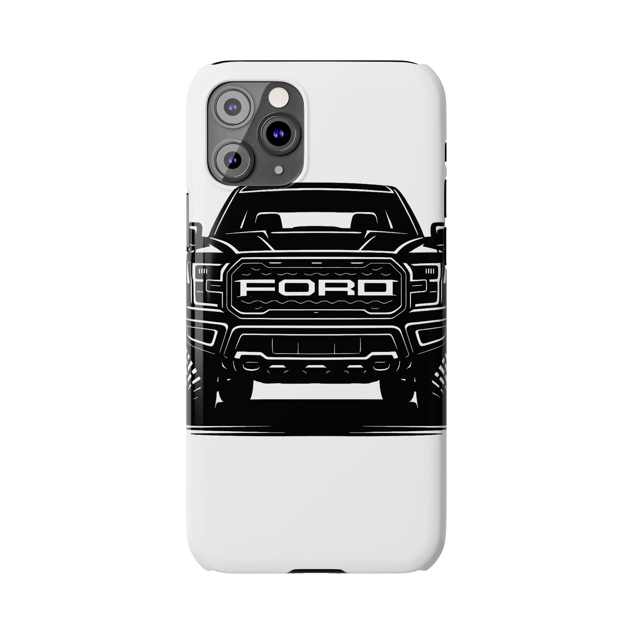 Ford Raptor (Gen 3) Slim Phone Case Greyscale
