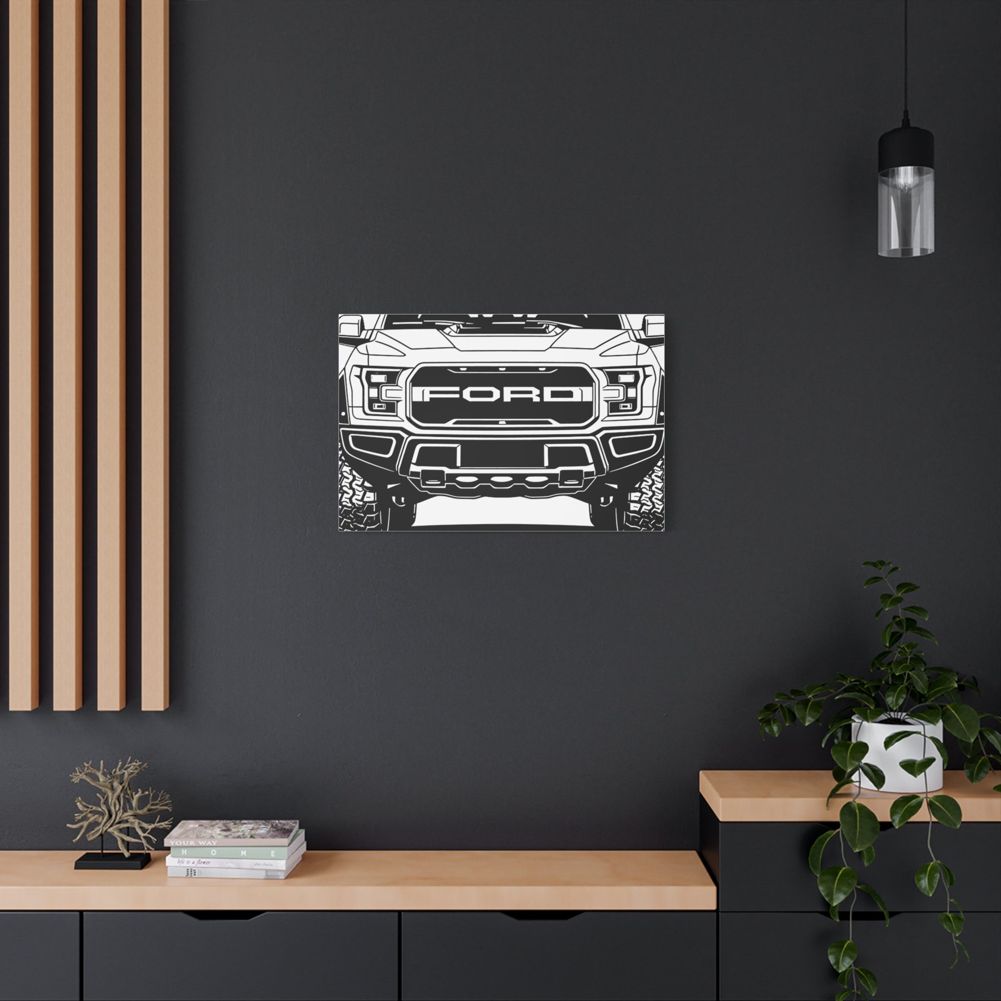 Ford F-150 Raptor Gen 2 Canvas Wall Art