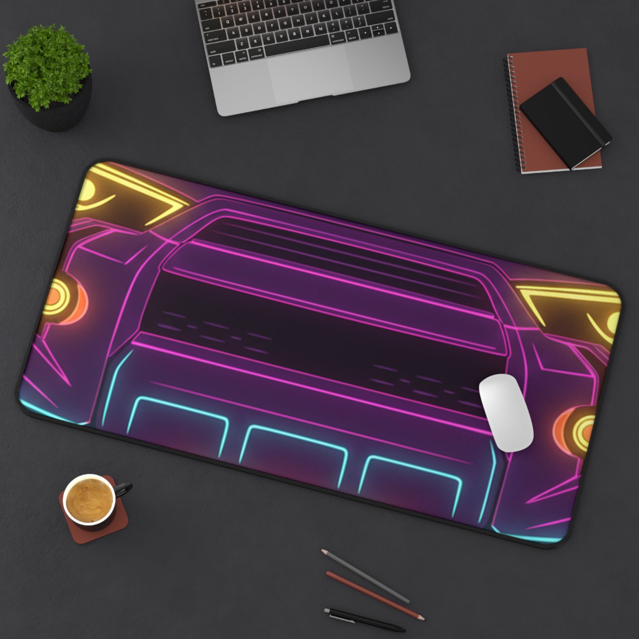 Toyota 4Runner TRD Pro Neon Synthwave Desk Mat