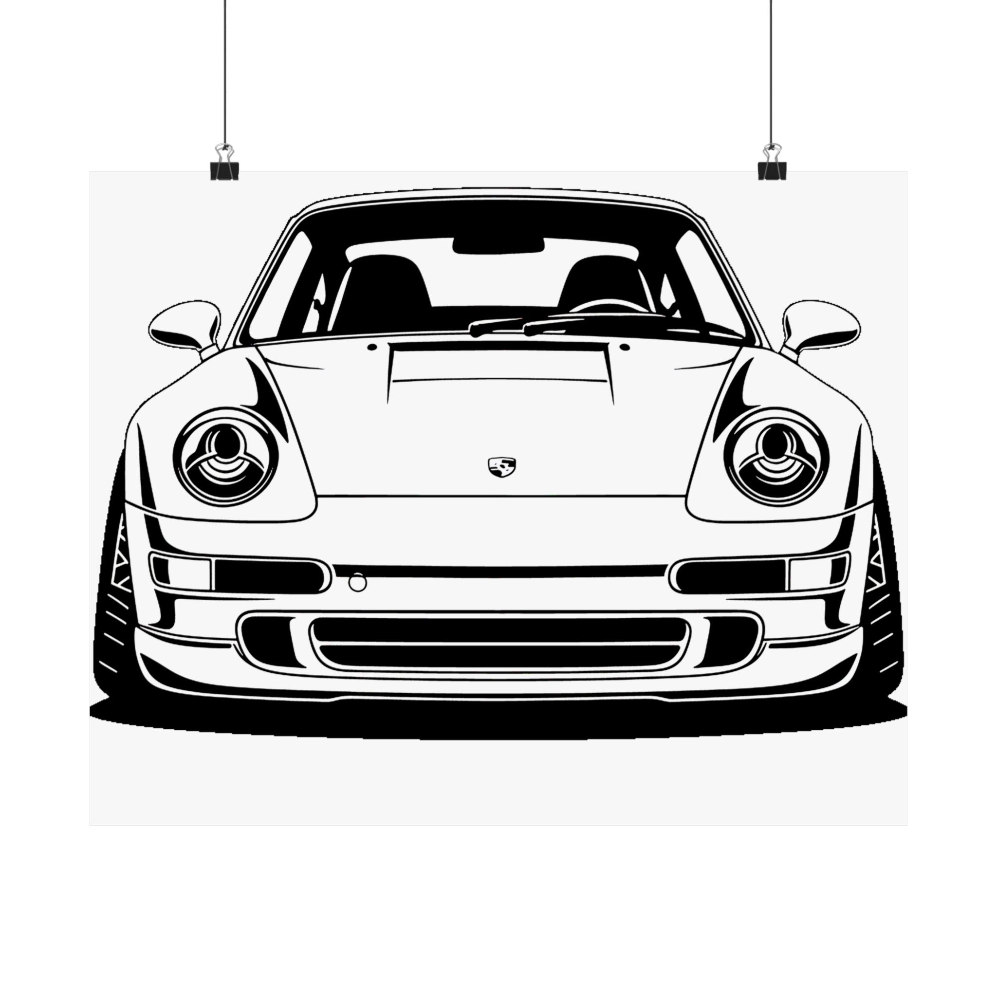 Porsche 911 (993) Poster
