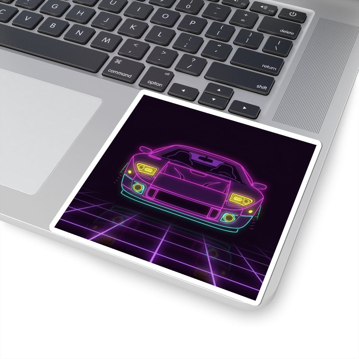 Ford GT40 (1964-69) Neon Synthwave Sticker