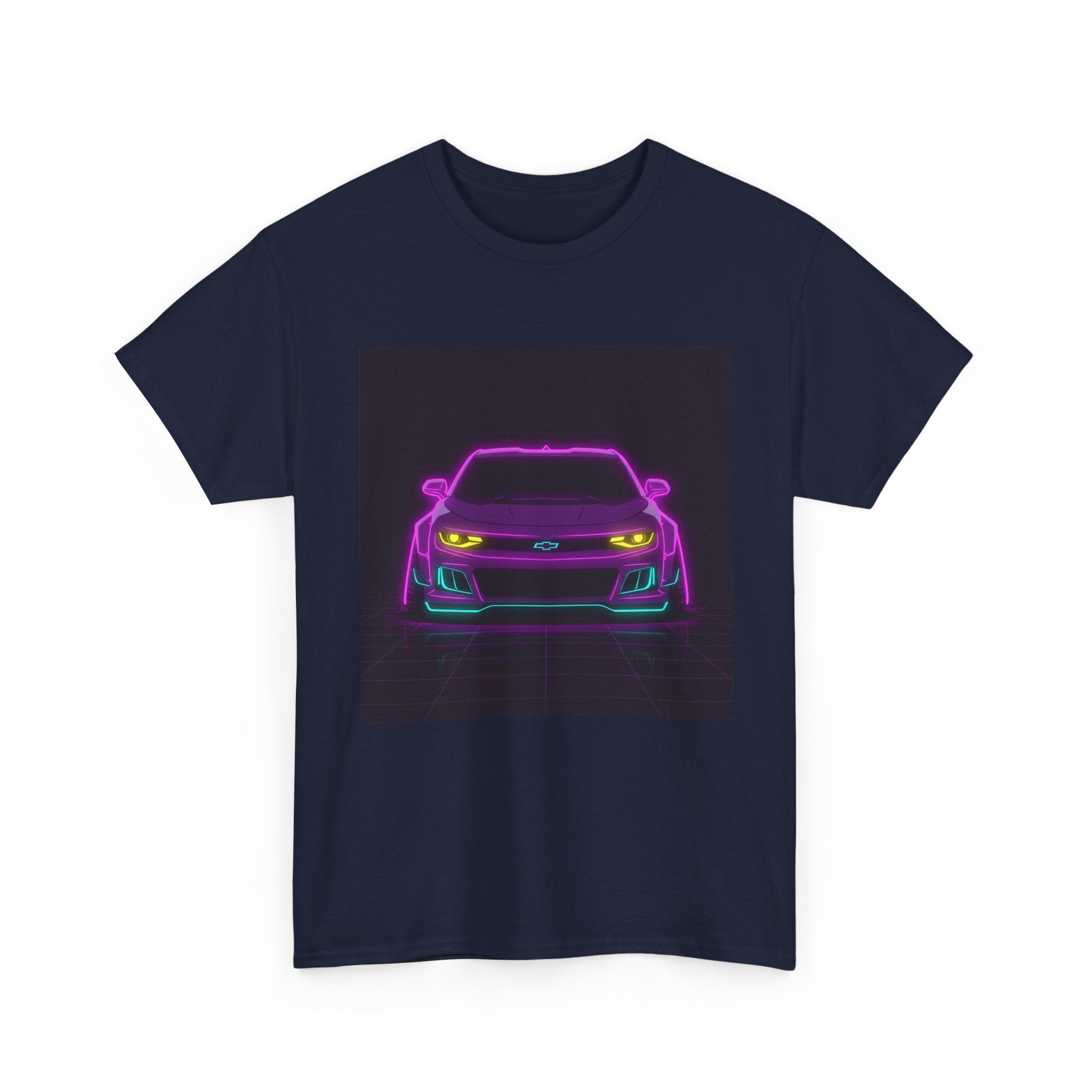 Chevrolet Camaro ZL1 Neon Synthwave Unisex Tee