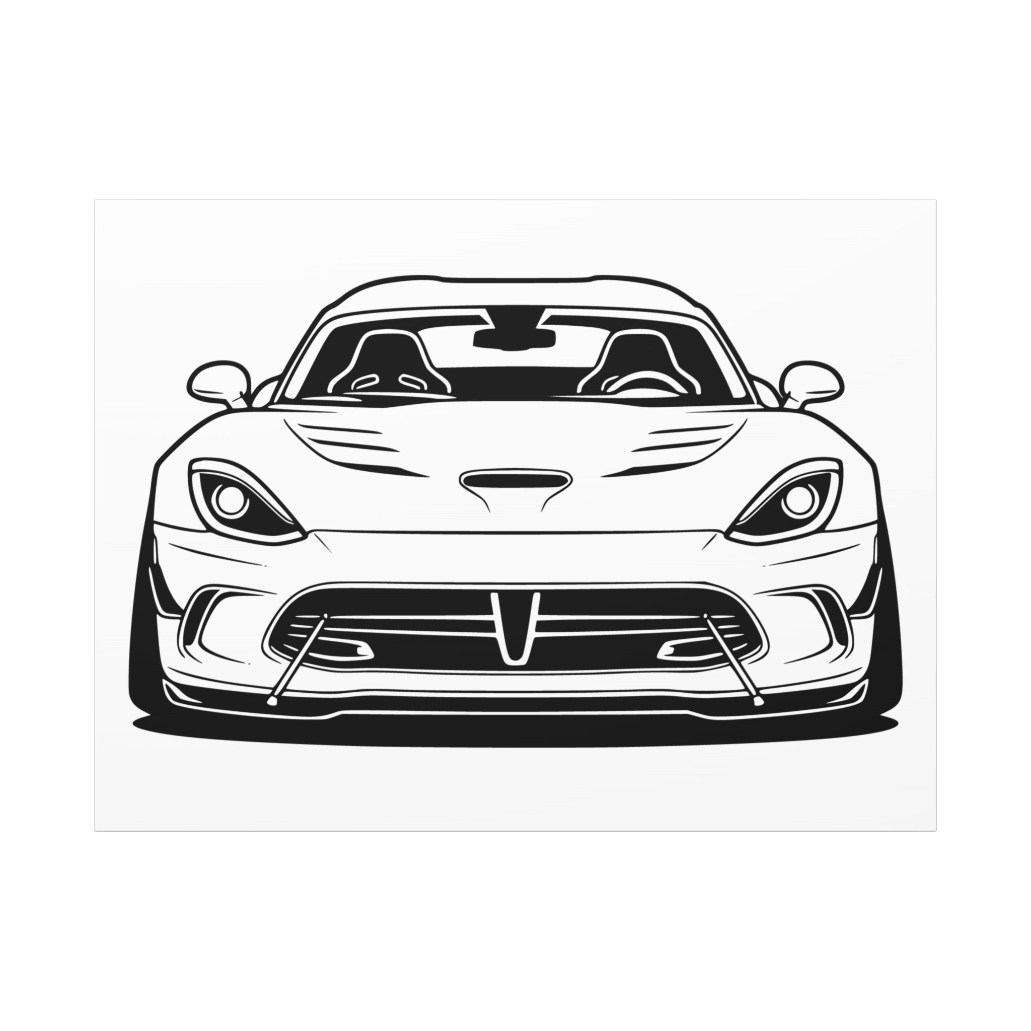 Dodge Viper (1992-17) Canvas Wall Art