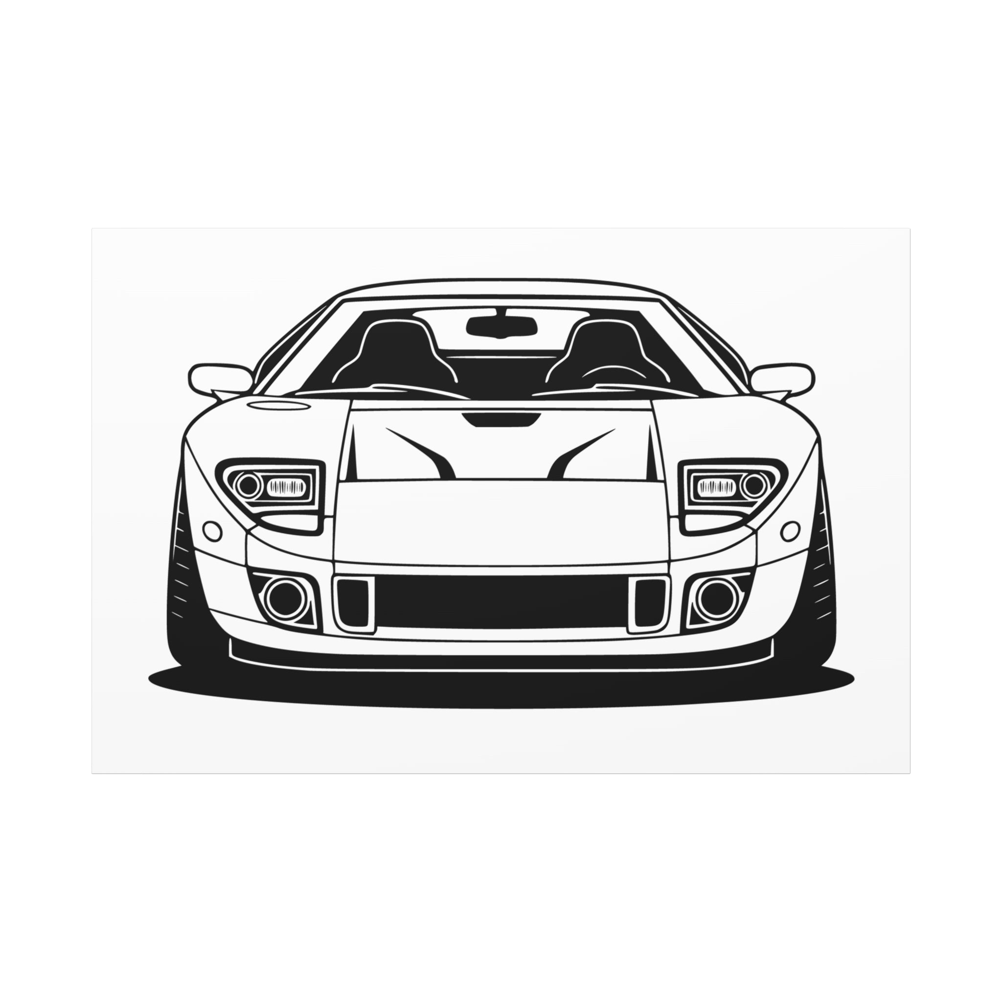 Ford GT40 (1964-69) Canvas Wall Art